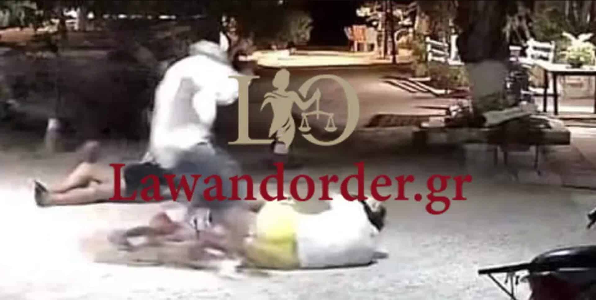 Ξυλοδαρμός στην Αίγινα, καρέ καρέ από την επίθεση