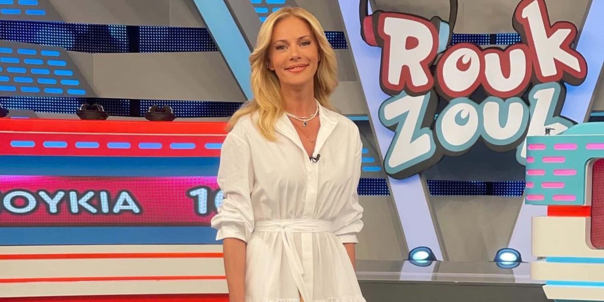 Η παρουσιάστρια του «Rouk Zouk», Ζέτα Μακρυπουλιά