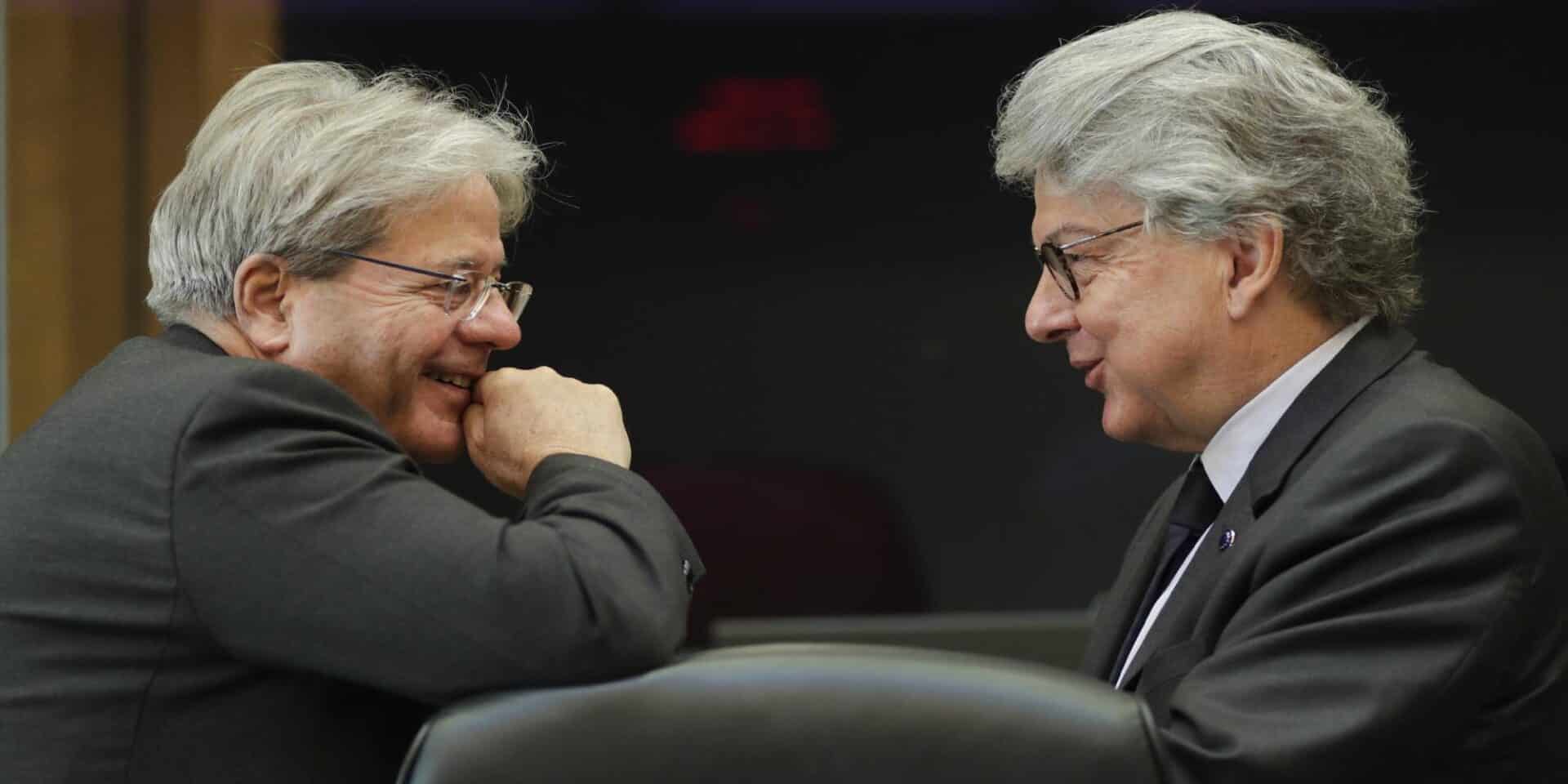 Τιερί Μπρετόν και Πάολο Τζεντιλόνι