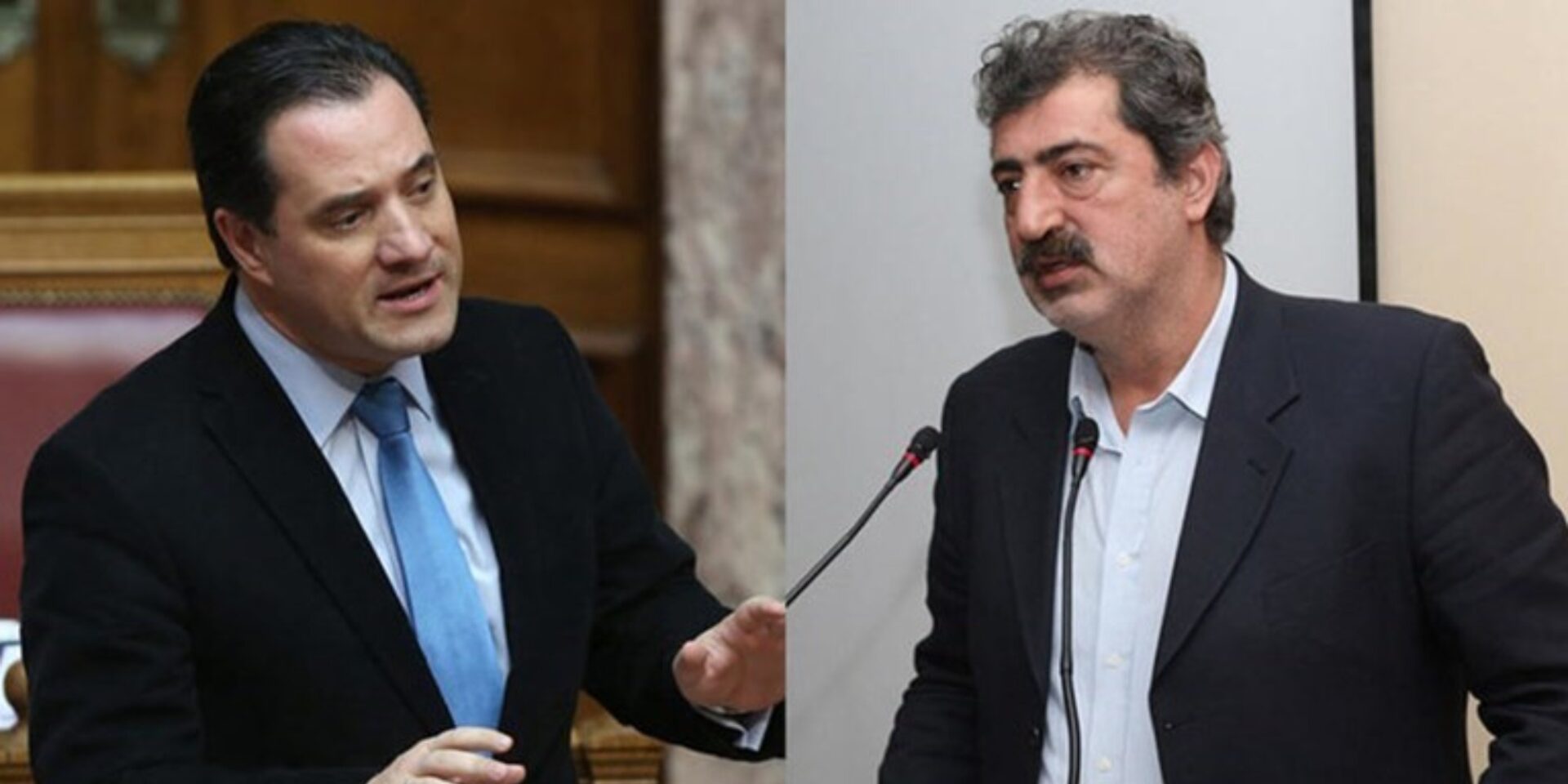Άδωνις Γεωργιάδης και Παύλος Πολάκης