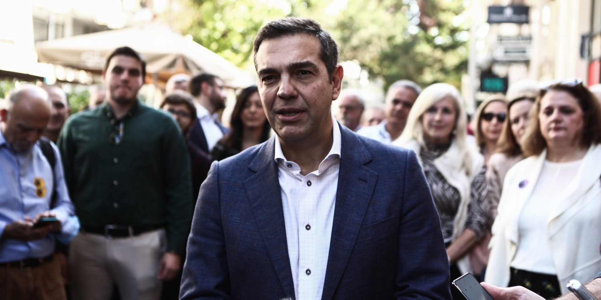Ο Αλέξης Τσίπρας σε παλιότερη περιοδεία