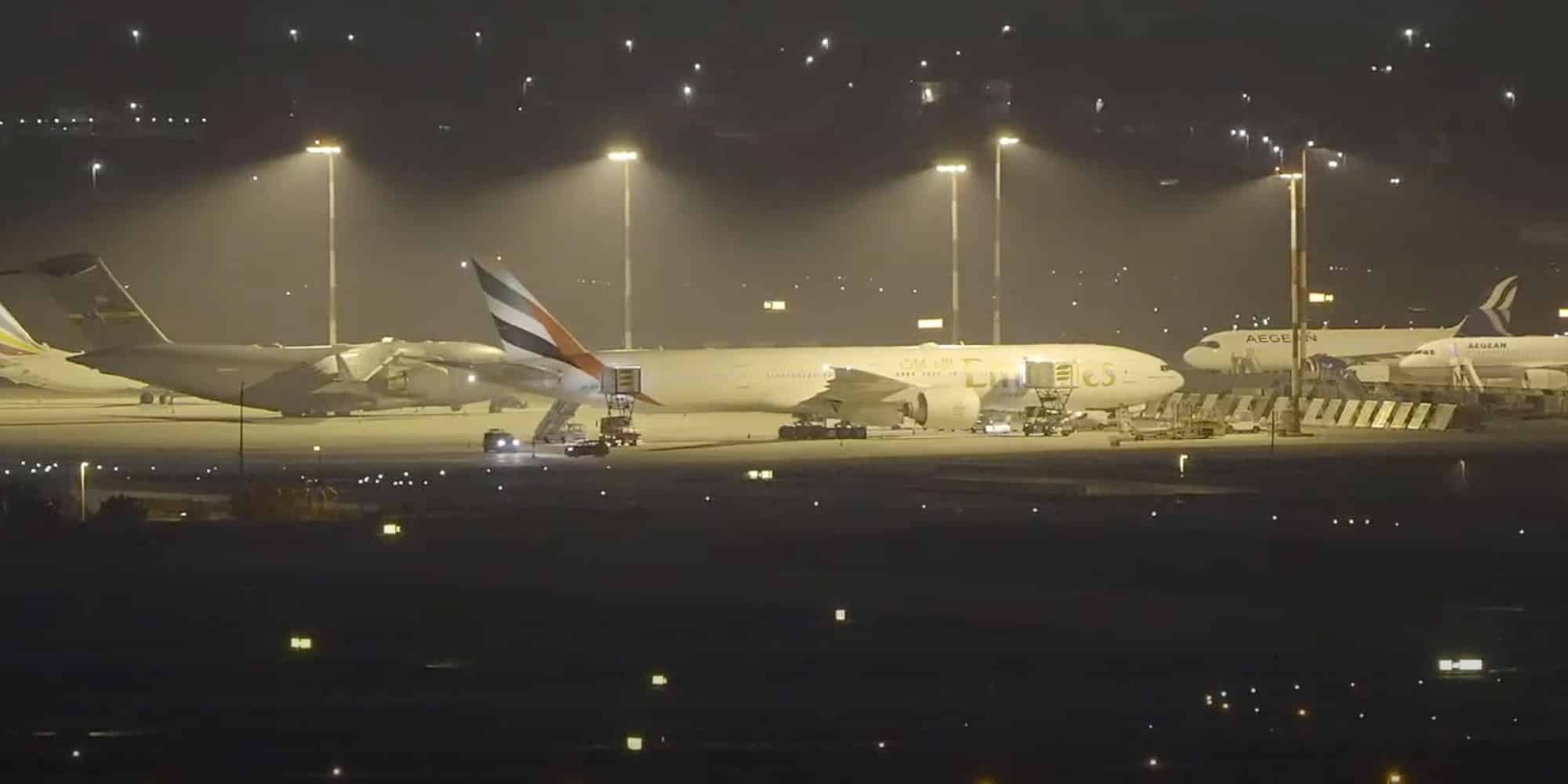 Το αεροπλάνο της Emirates που προκάλεσαν πανικό στο «Ελευθέριος Βενιζέλος»
