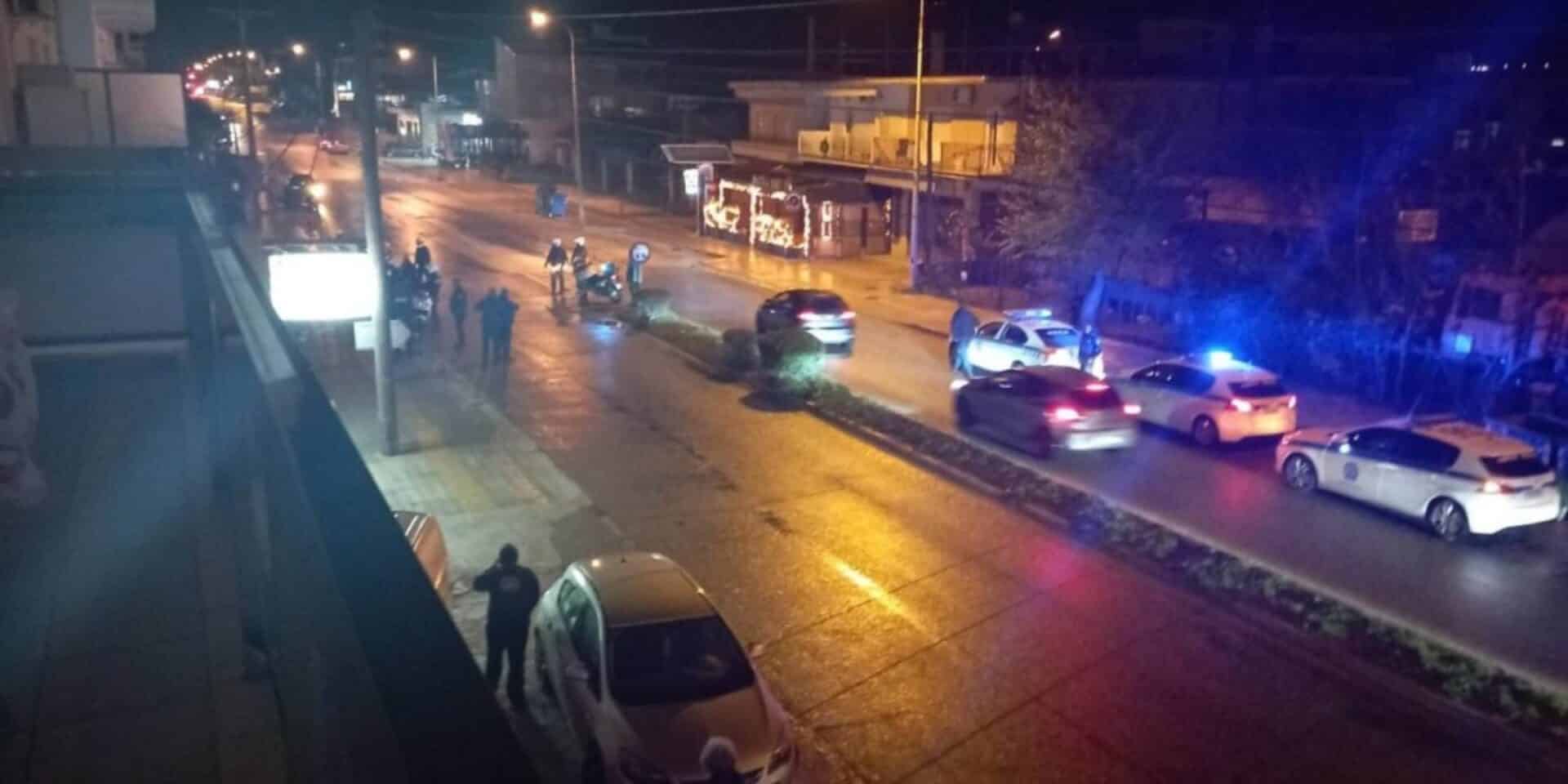 Εικόνα από το σημείο που έγιναν τα επεισόδια στα Ιωάννινα