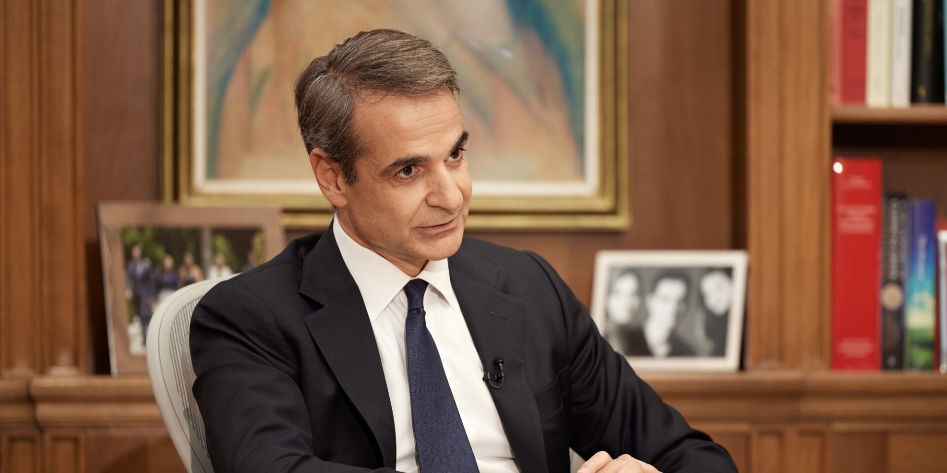 Ο Κυριάκος Μητσοτάκης στον ΑΝΤ1