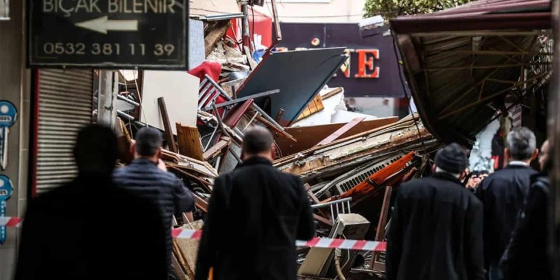 Χαλάσματα από τον σεισμό στην Τουρκία