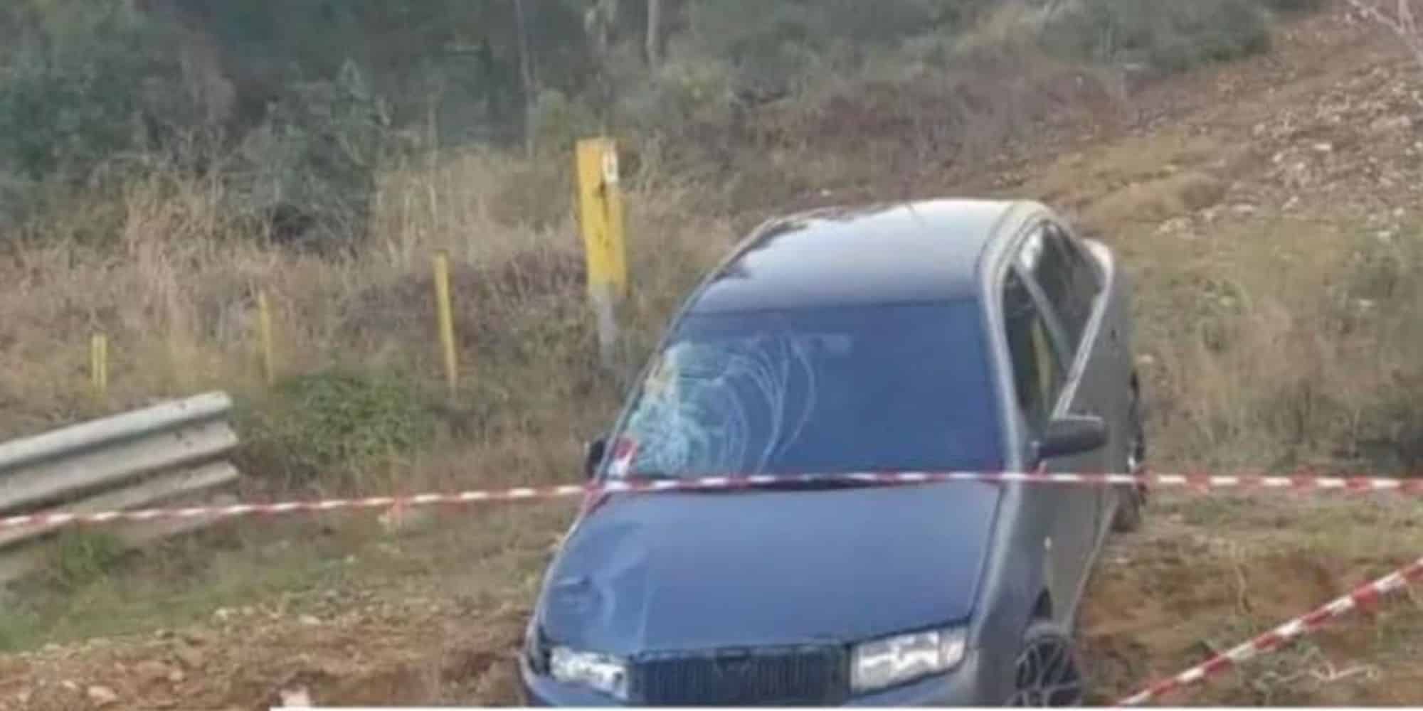 Το αυτοκίνητο που χτύπησε την 21χρονη στη Θεσσαλονίκη