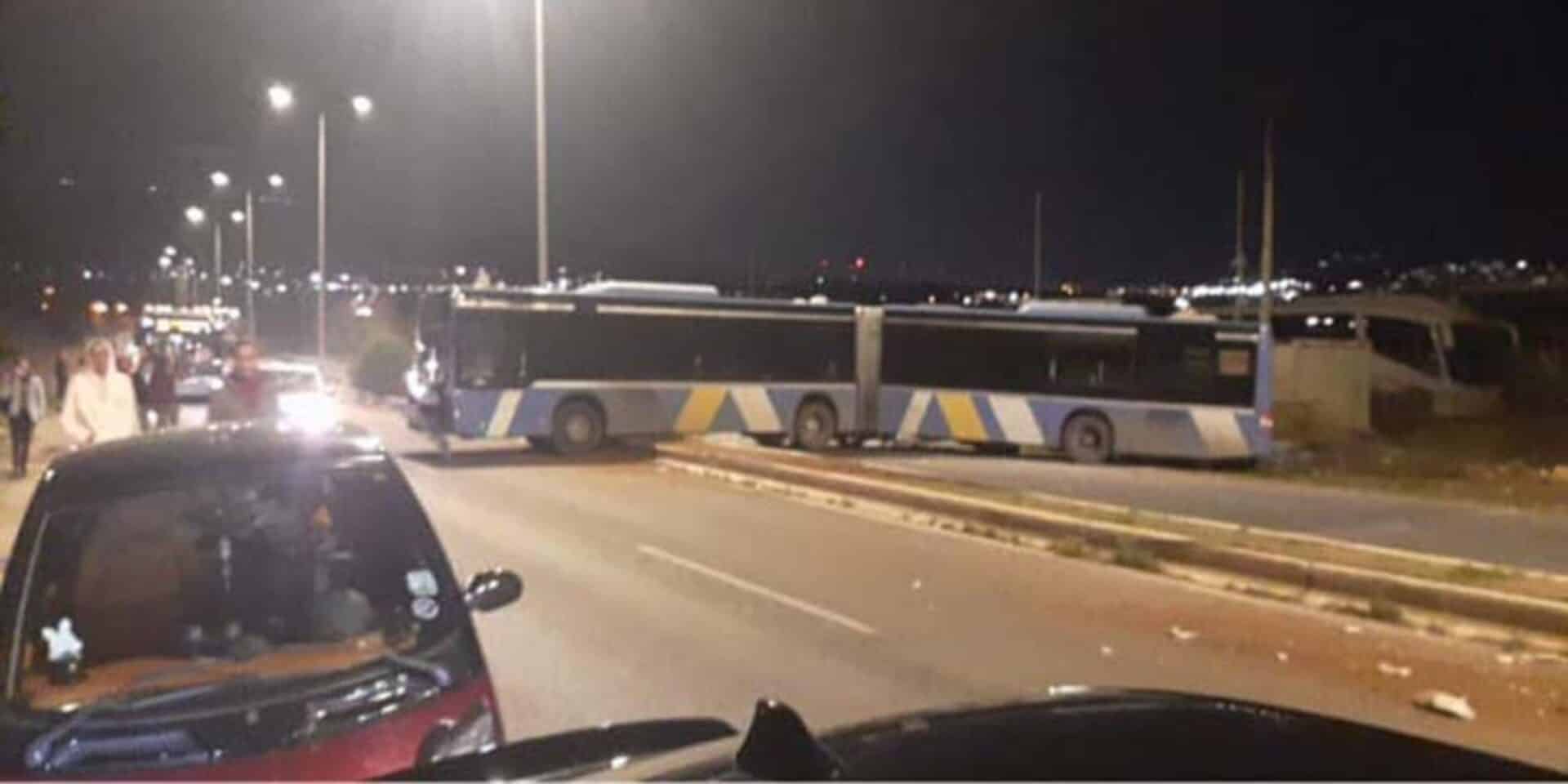 Εικόνα από το λεωφορείο