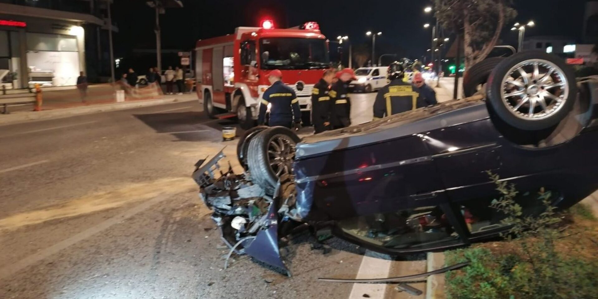 Εικόνα από το τροχαίο στη Βούλα