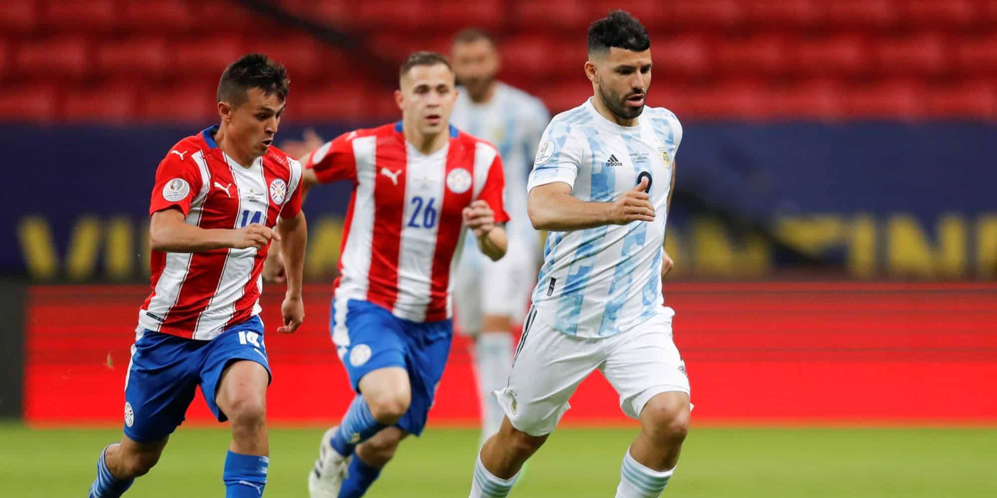 Ο Σέρχιο Αγκουέρο σε ματς της εθνικής Αργεντινής