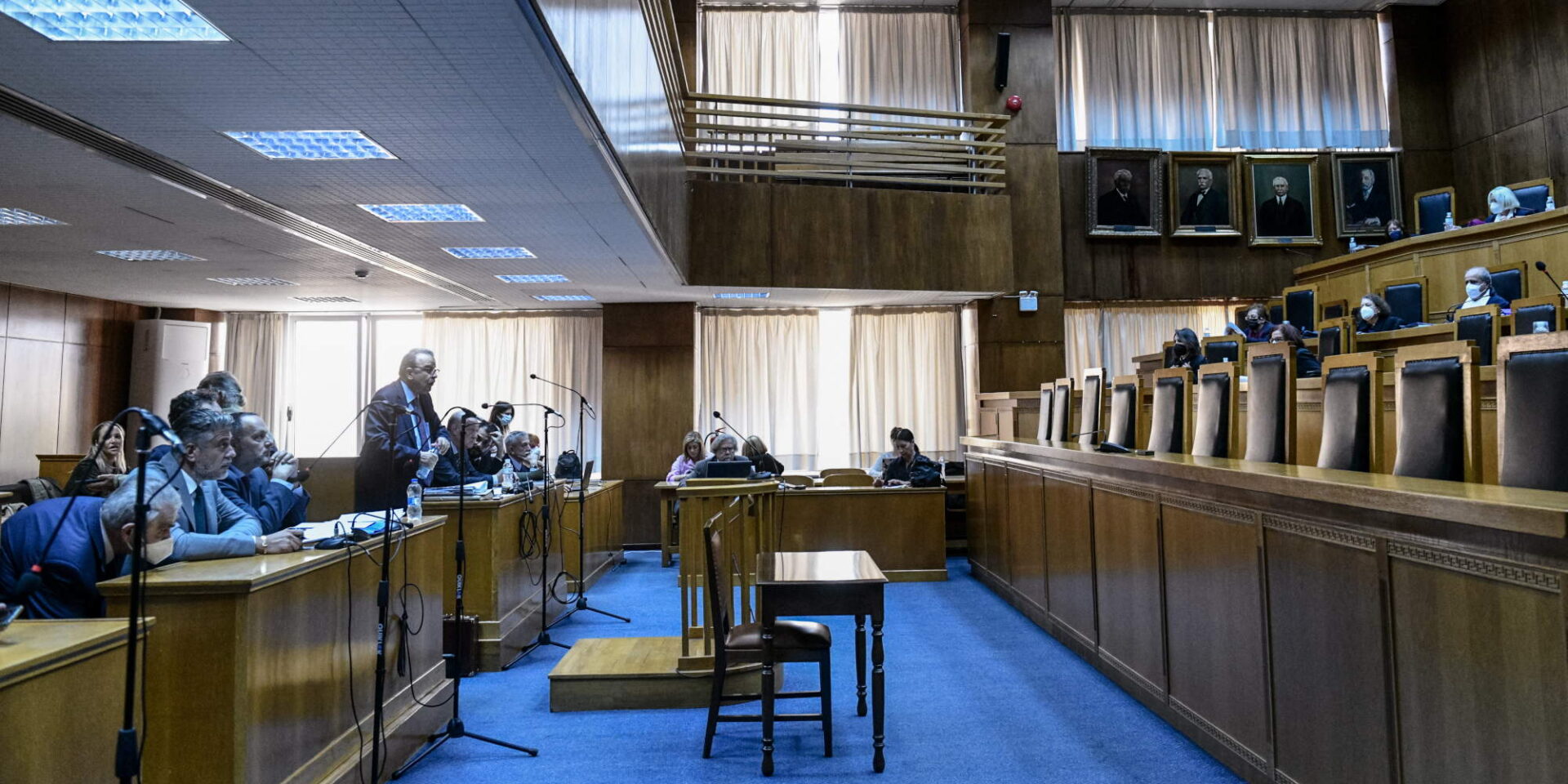 Εικόνα από το ειδικό δικαστήριο