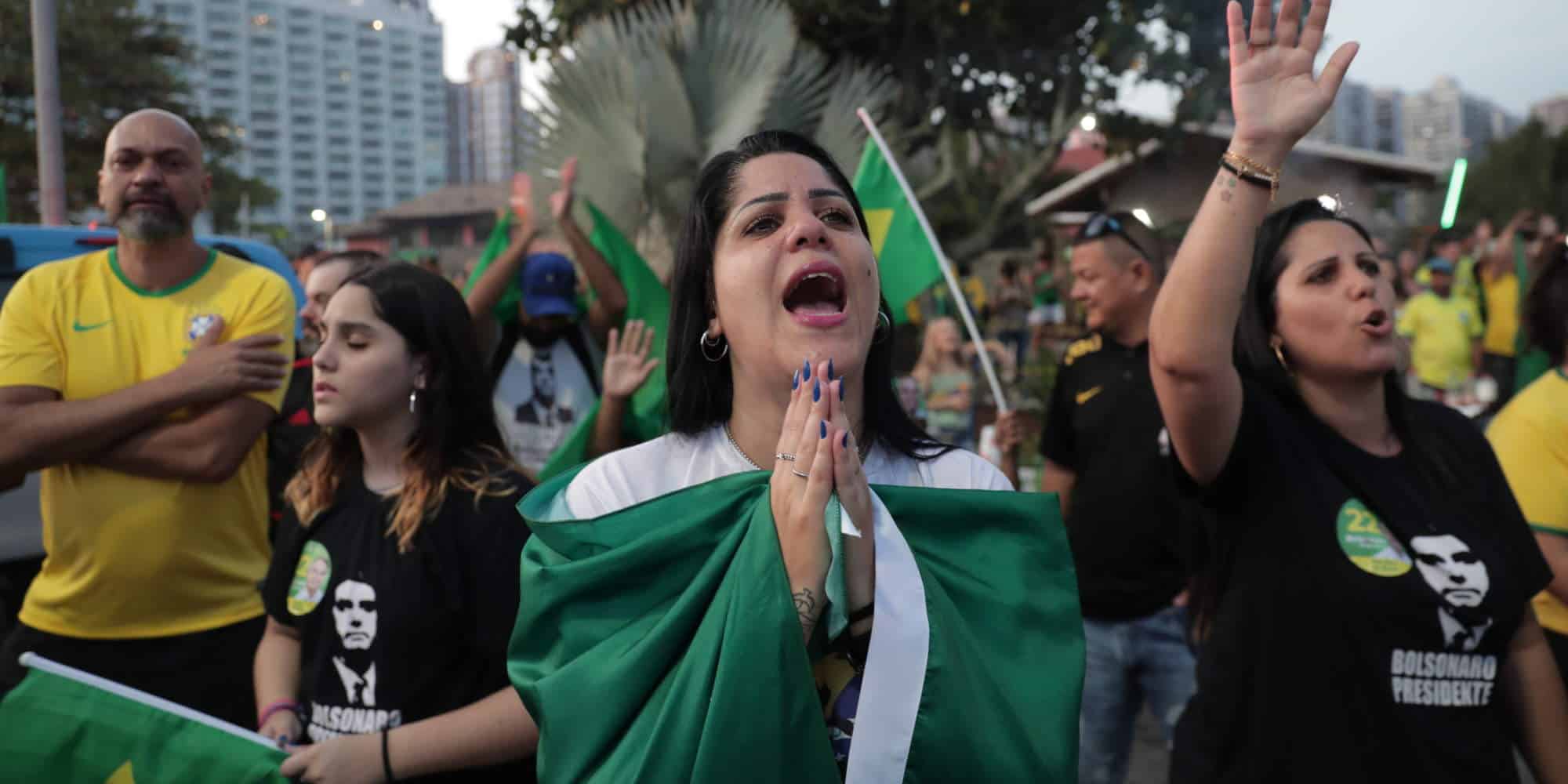 Υποστηρικτές του Ζαΐχ Μπολσονάρου στη Βραζιλία
