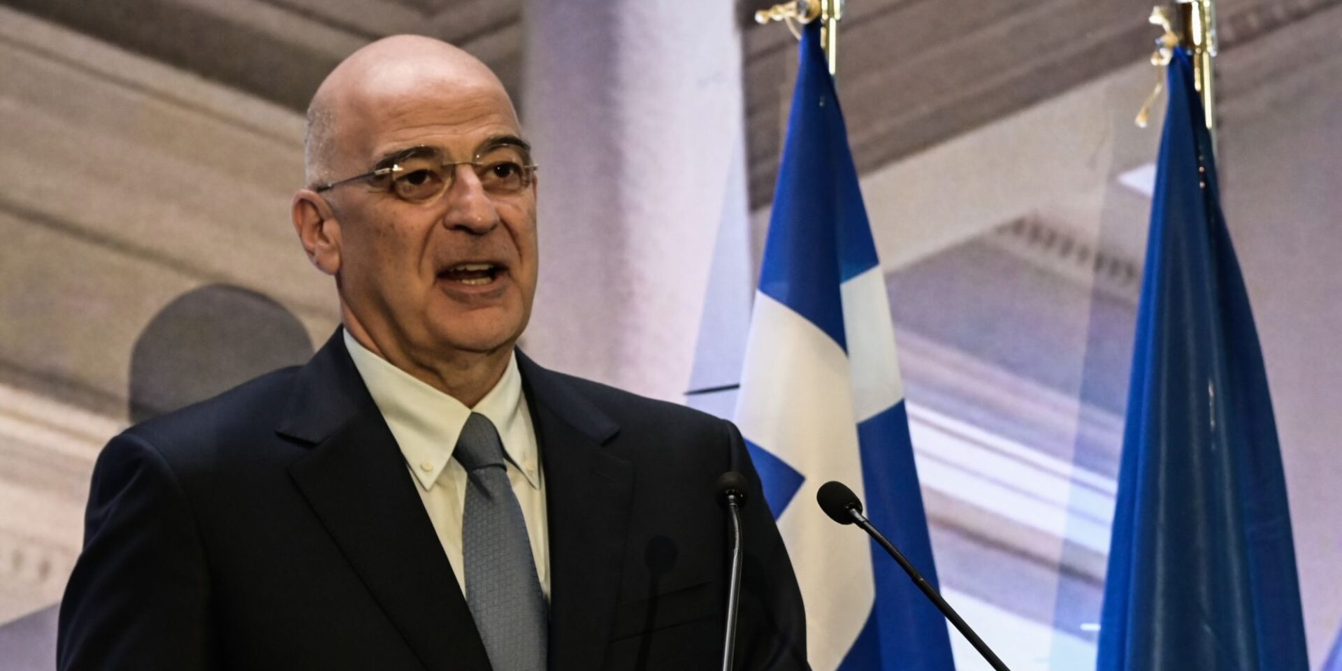 Ο υπουργός Εξωτερικών Νίκος Δένδιας