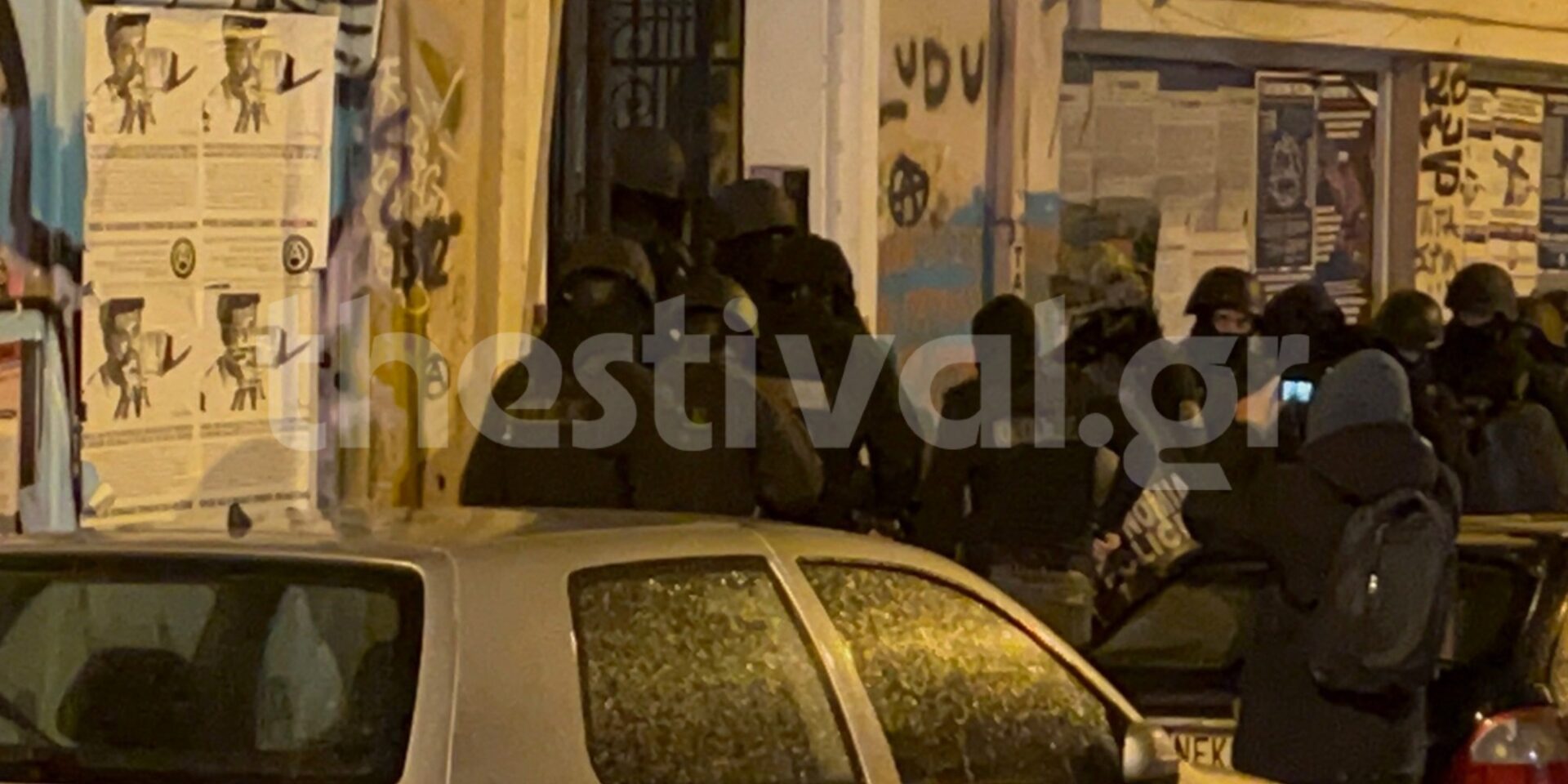 Το κτίριο που έκανε έφοδο στη Θεσσαλονίκη