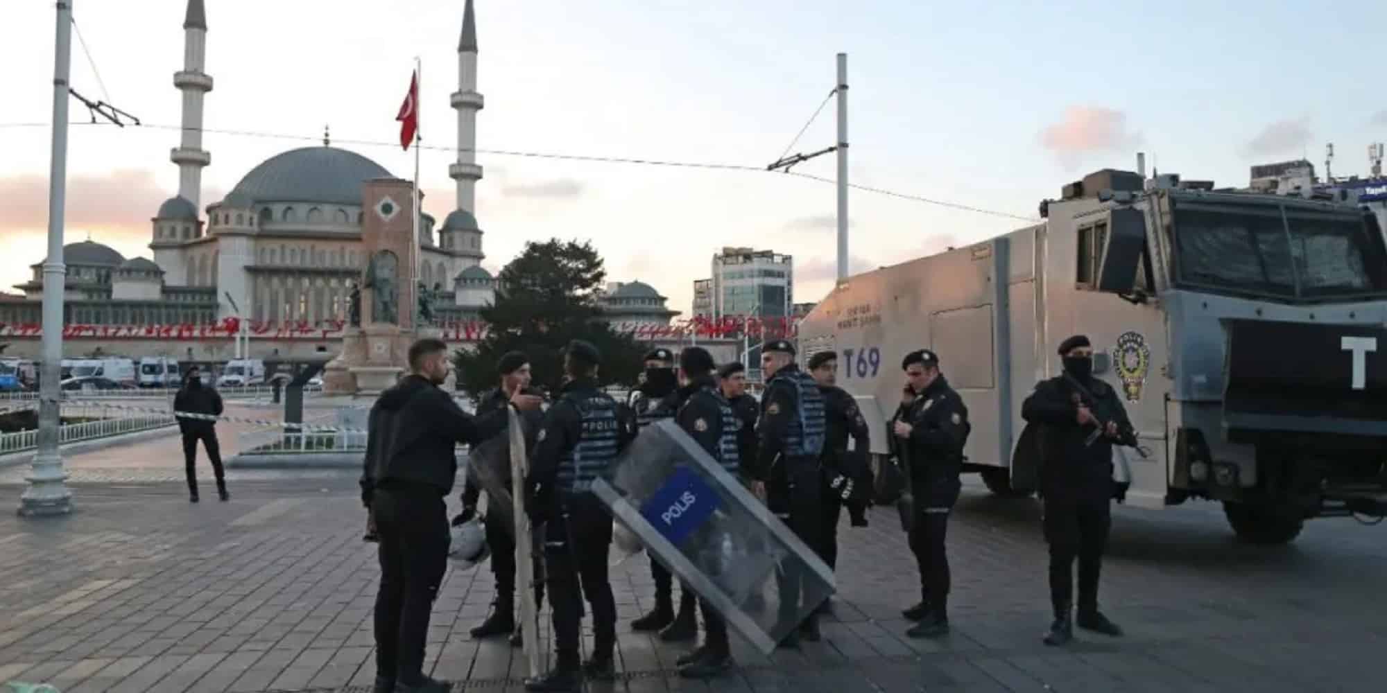 Δυνάμεις ασφαλείας στην Κωνσταντινούπολη