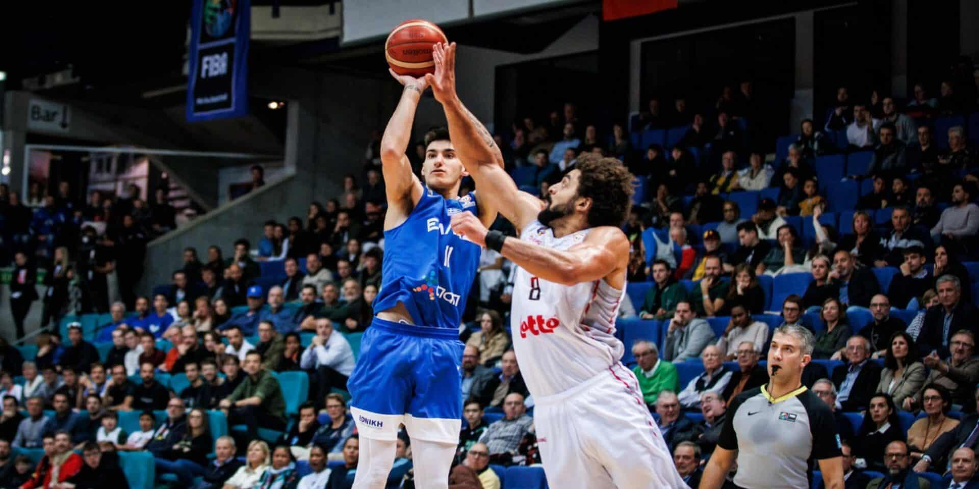 Η Εθνική μπάσκετ κόντρα στο Βέλγιο