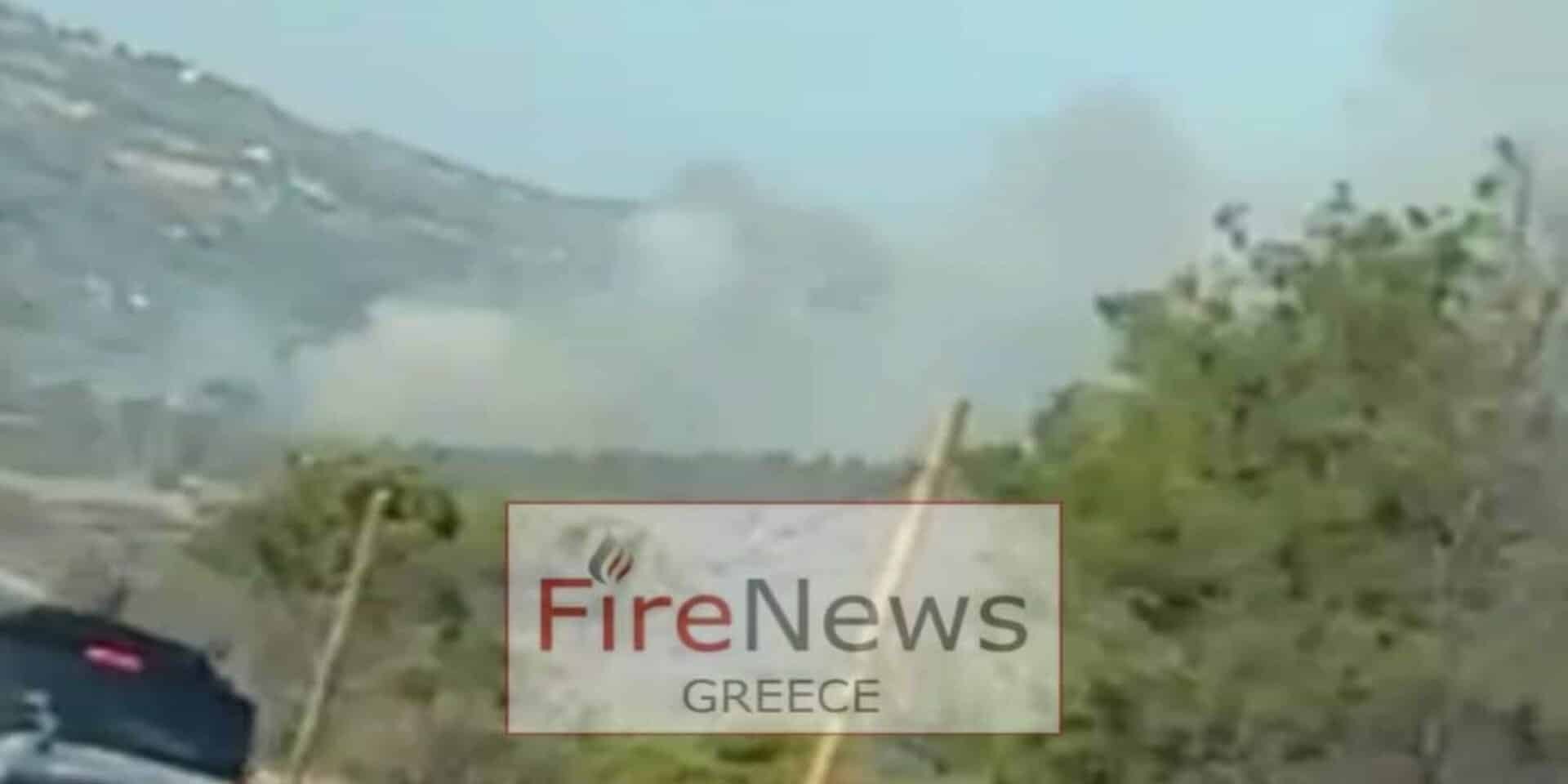 Φωτιά στο Καπανδρίτι