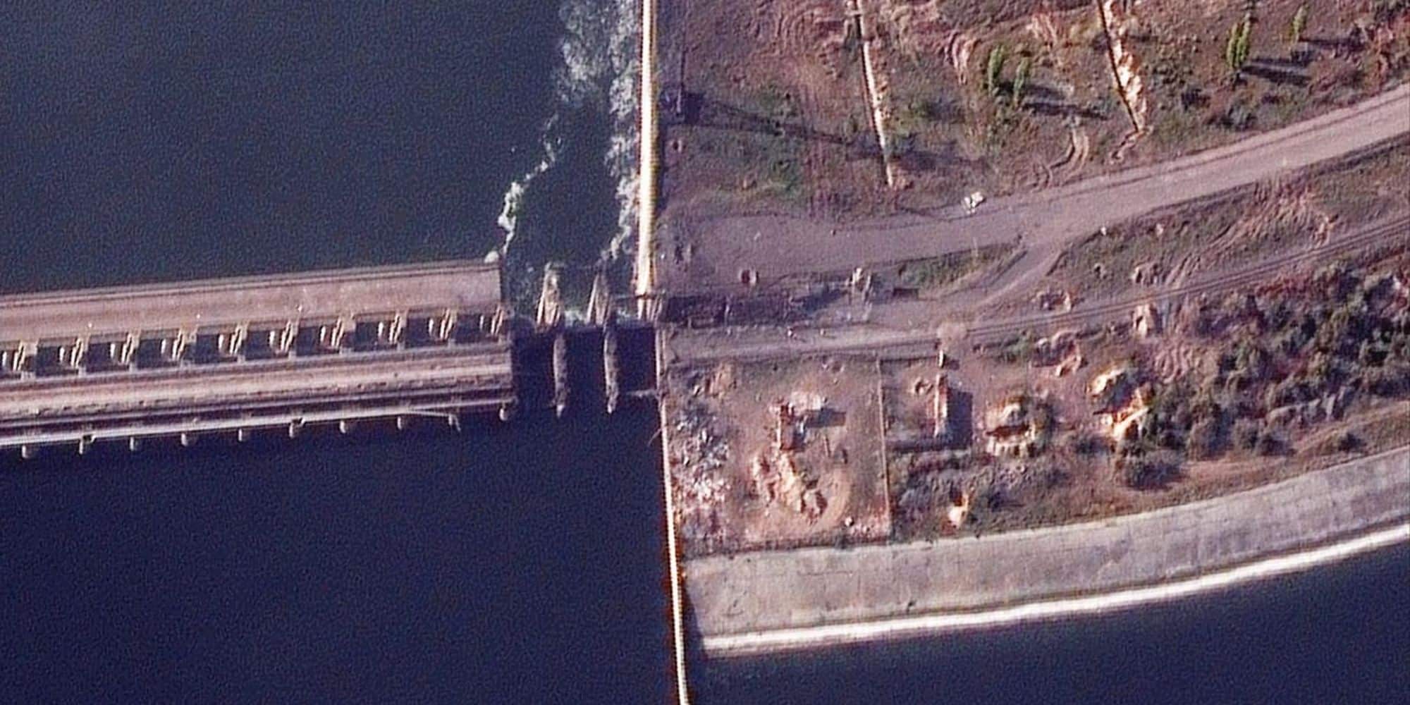 Κατεστραμμένη γέφυρα στην Ουκρανία από τους Ρώσους