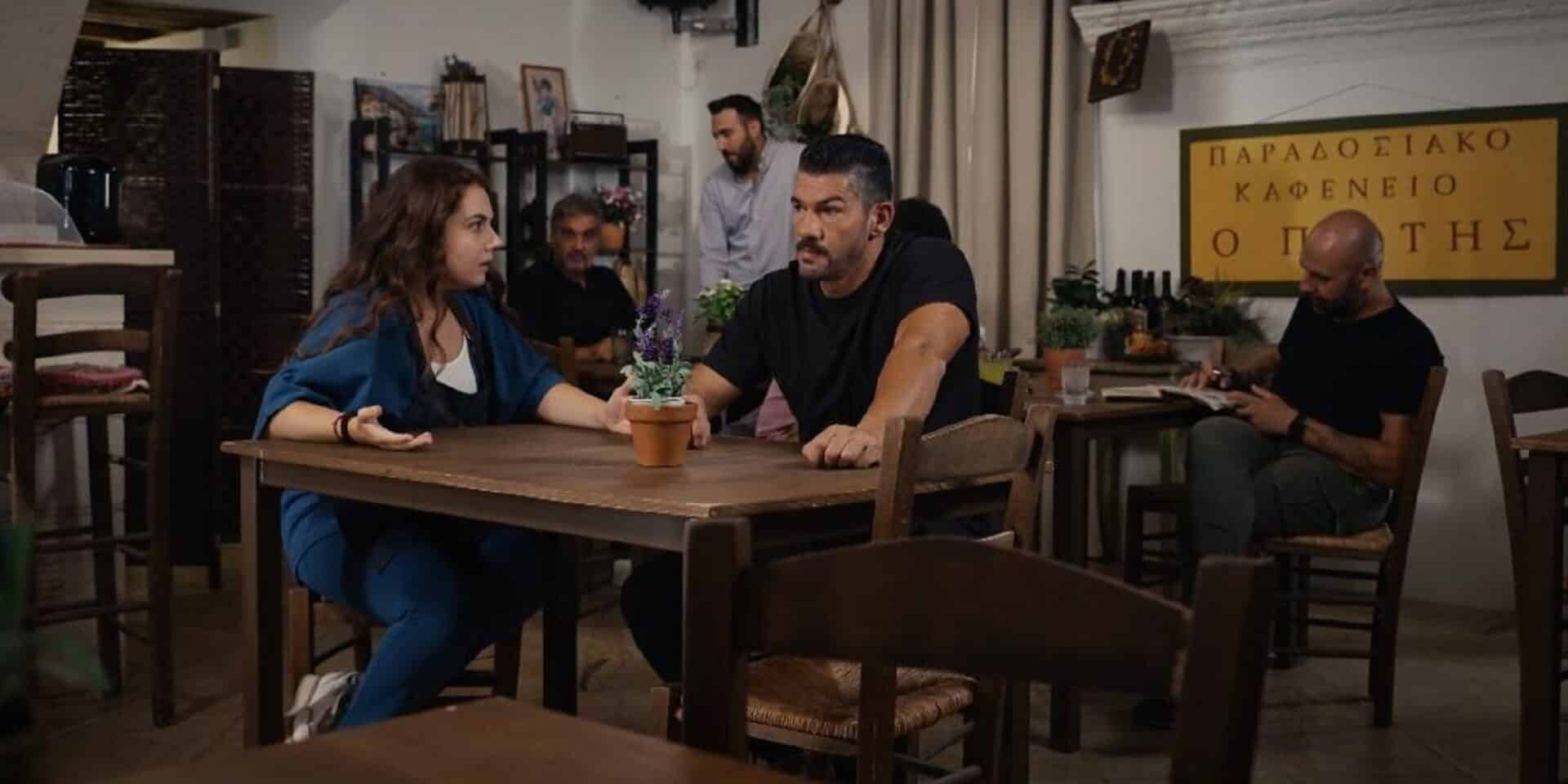 Σκηνή από τη σειρά «Η Γη της Ελιάς»
