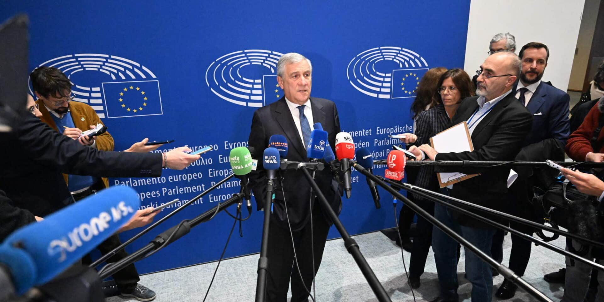 Ο Ιταλός ΥΠΕΞ, Αντόνιο Ταγιάνι σε δηλώσεις του από τις Βρυξέλλες