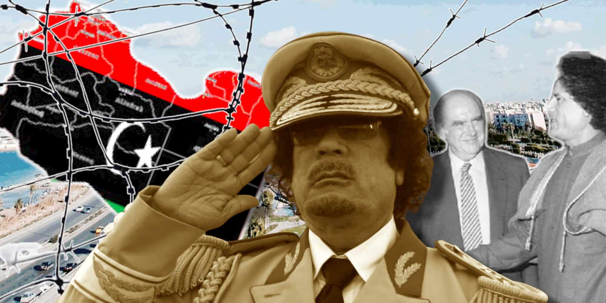 Από τη Λιβύη του Καντάφι, στο χάος του εμφυλίου πολέμου