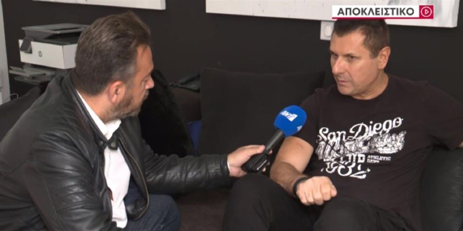 Ο Γιάννης Μάρκου στον ΑΝΤ1