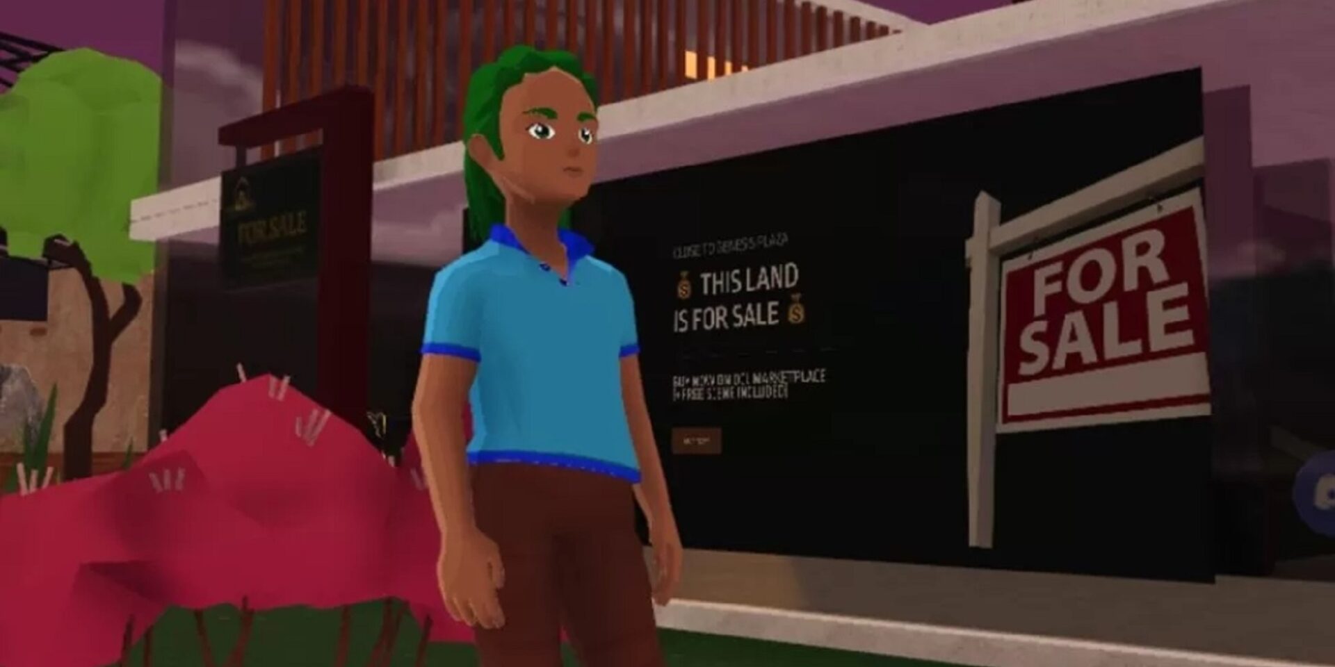 Αγορά ψηφιακής γης στο Metaverse