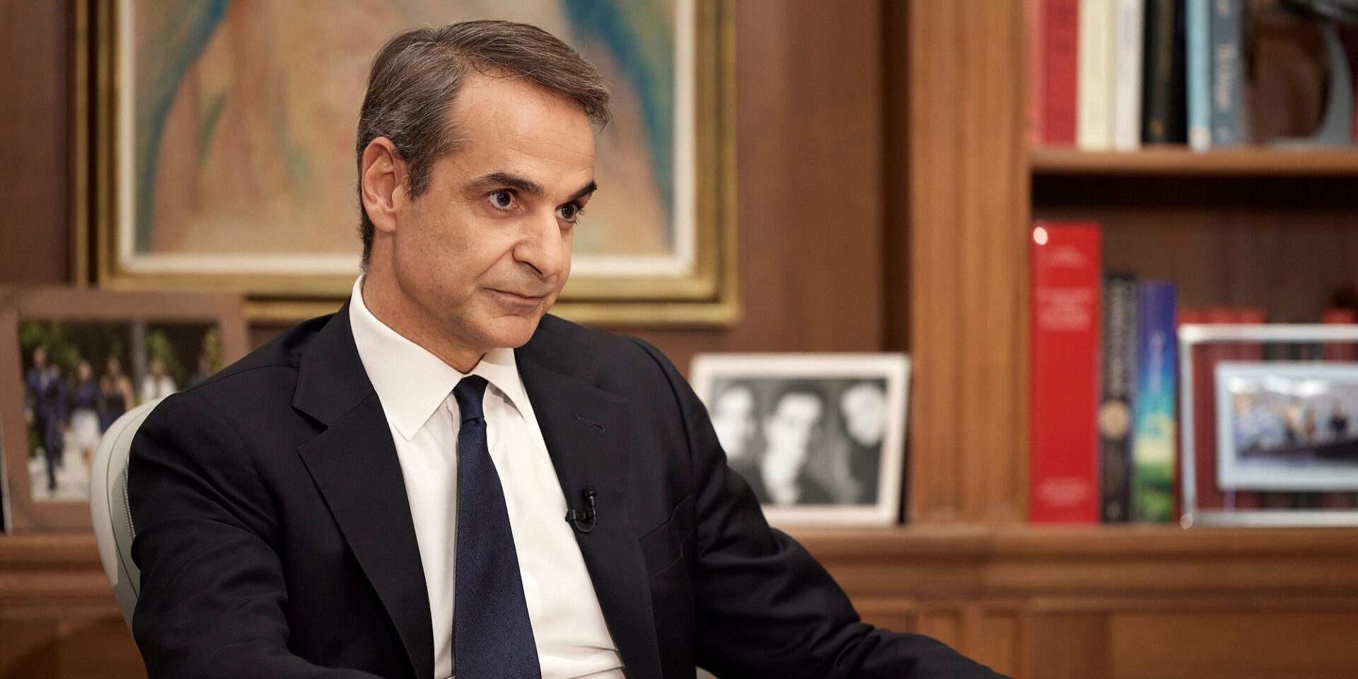 Ο Κυριάκος Μητσοτάκης στον ΑΝΤ1