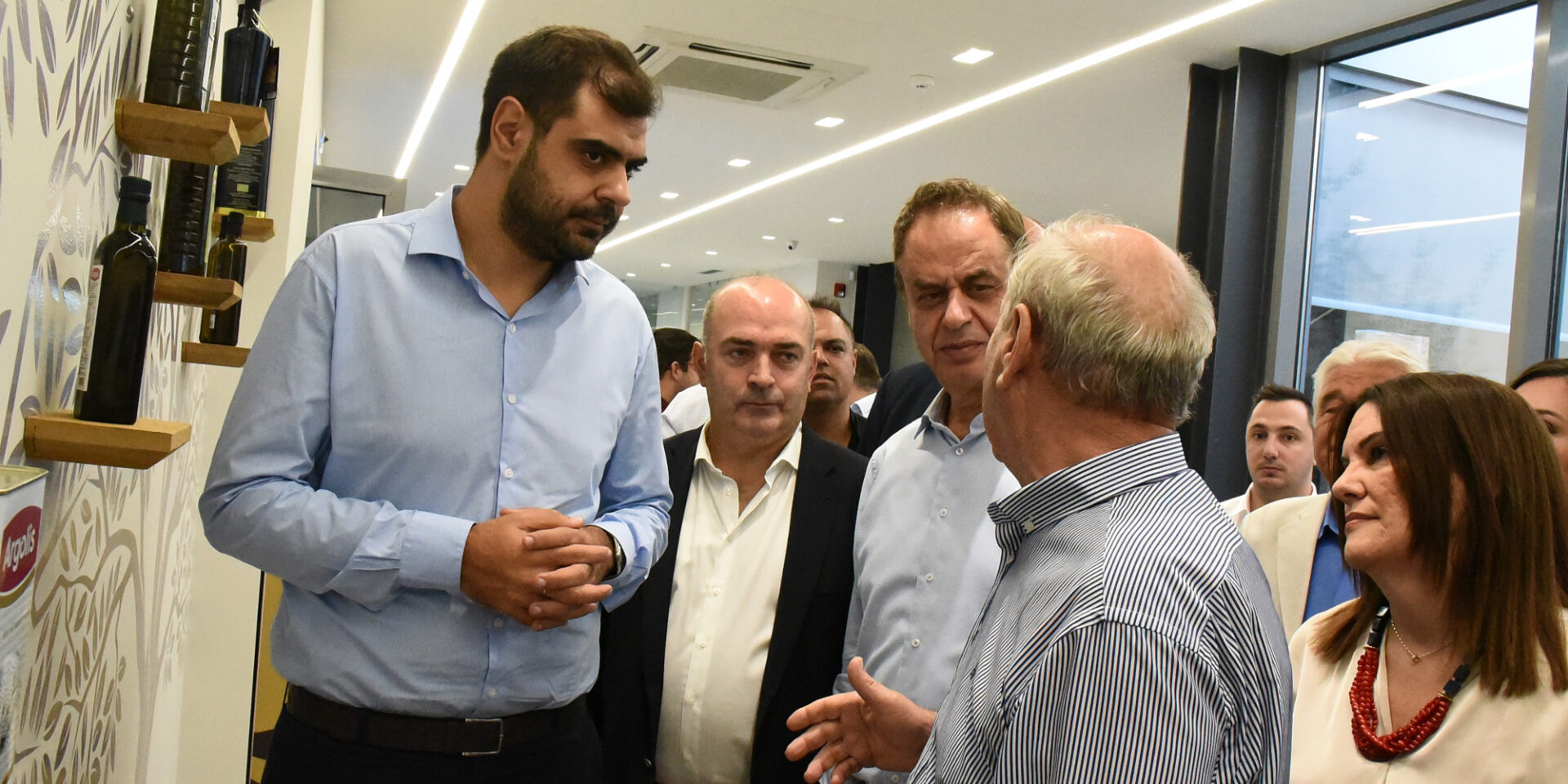 Ο γραμματέας της Πολιτικής Επιτροπής της Νέας Δημοκρατίας Παύλος Μαρινάκης