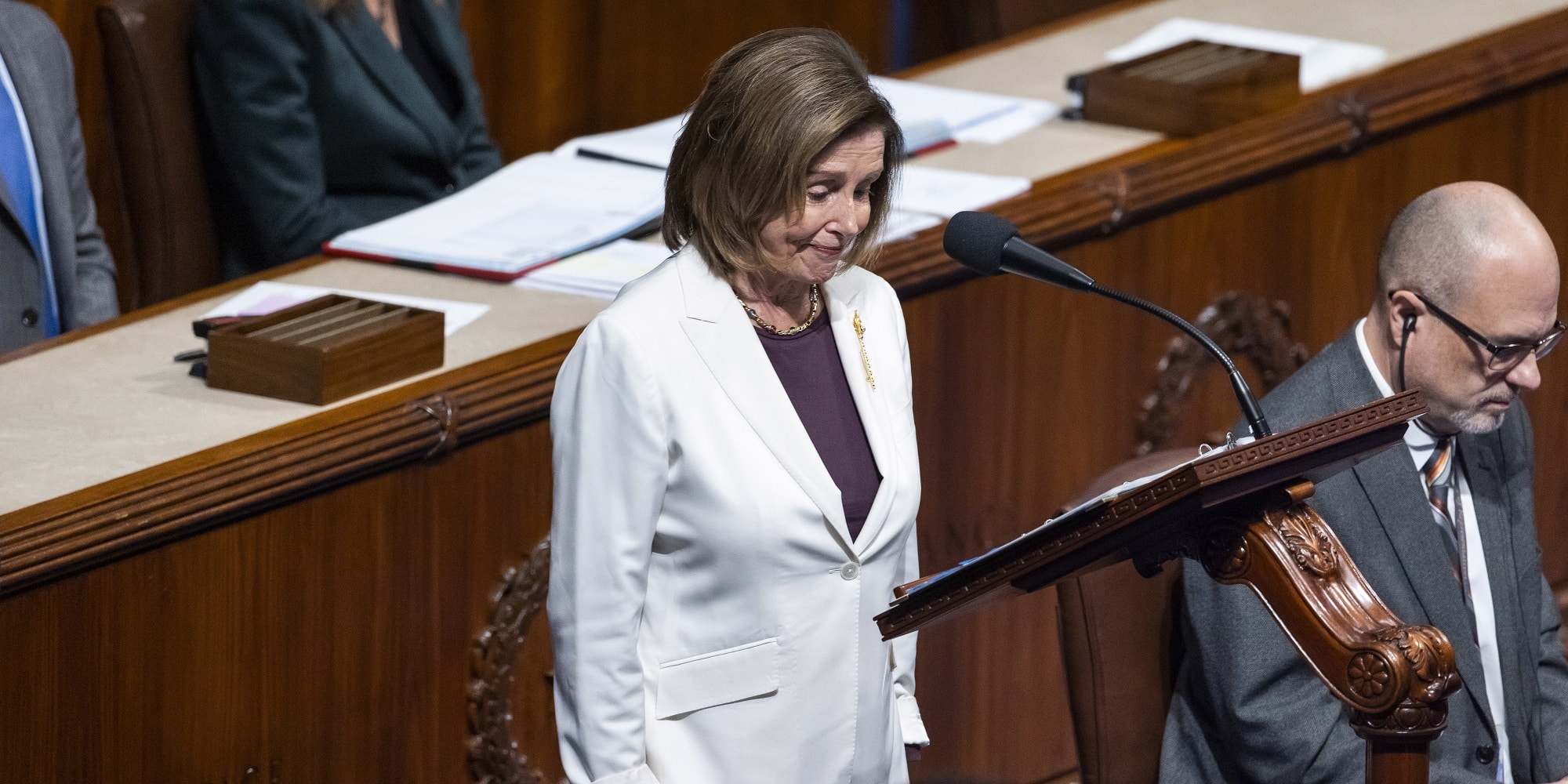 Η Νάνσι Πελόζι στη Βουλή των Αντιπροσώπων