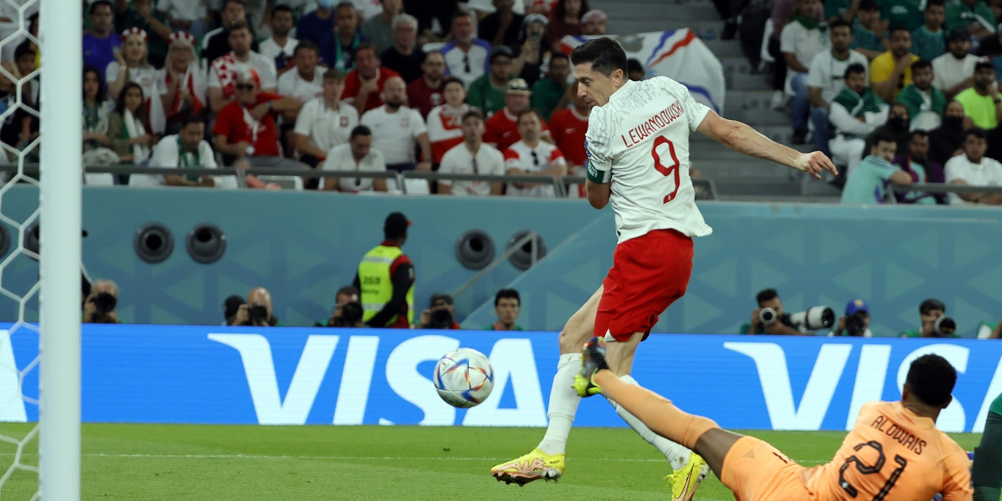Η Πολωνία κέρδισε τη Σαουδική Αραβία για το Μουντιάλ 2022