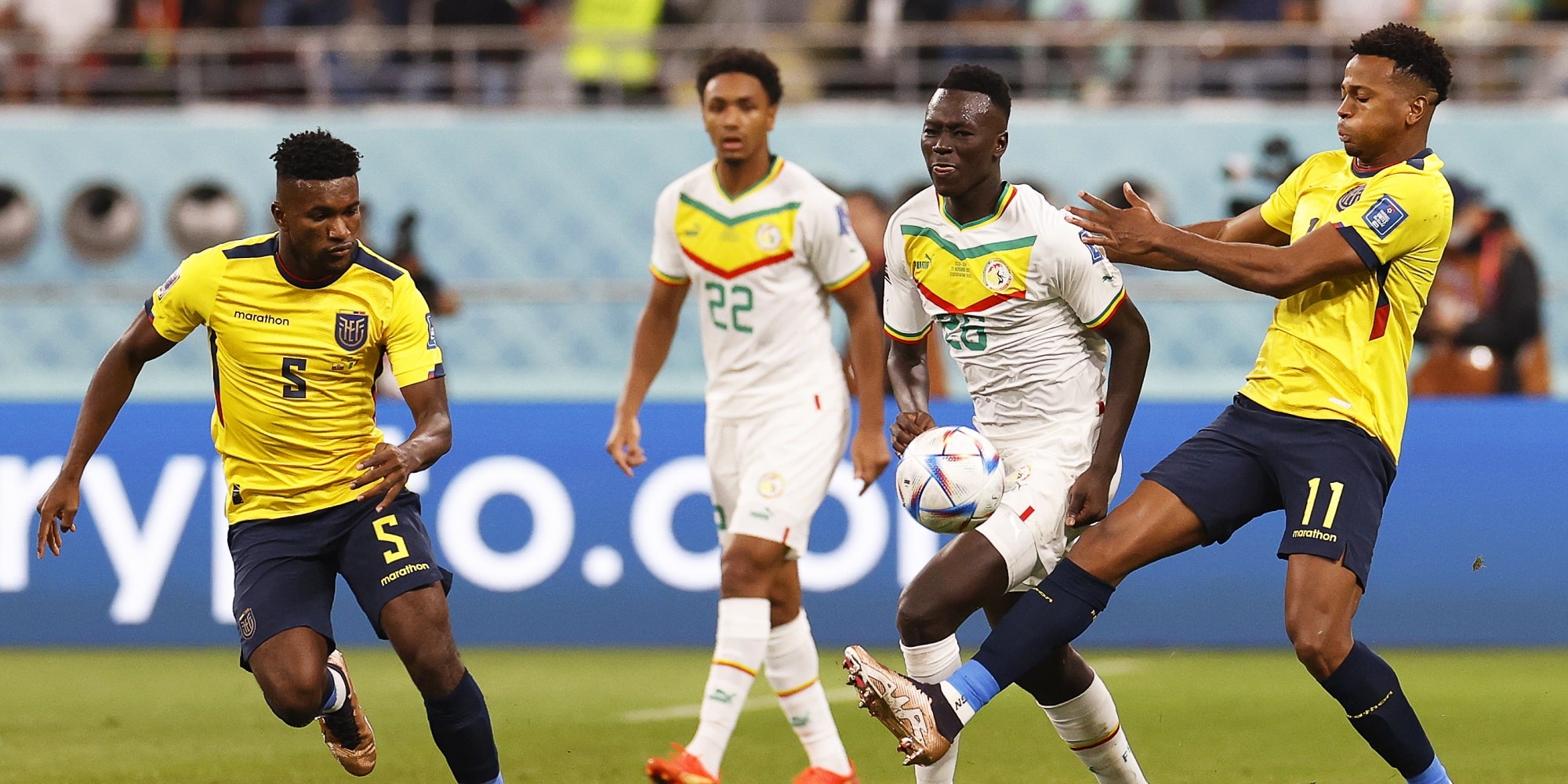 Φάση από το Εκουαδόρ-Σενεγάλη για το Μουντιάλ 2022