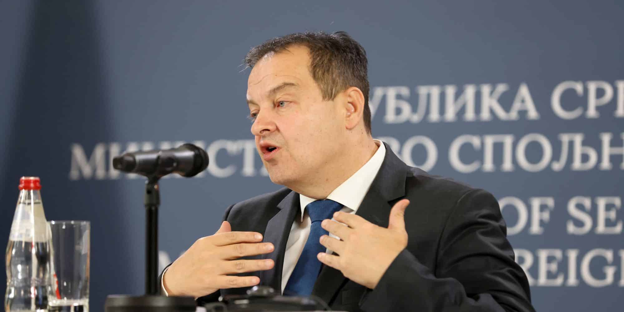 Ο υπουργός Εξωτερικών της Σερβίας