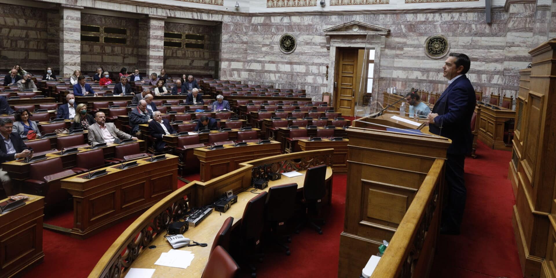Ο Αλέξης Τσίπρας στην ΚΟ του ΣΥΡΙΖΑ