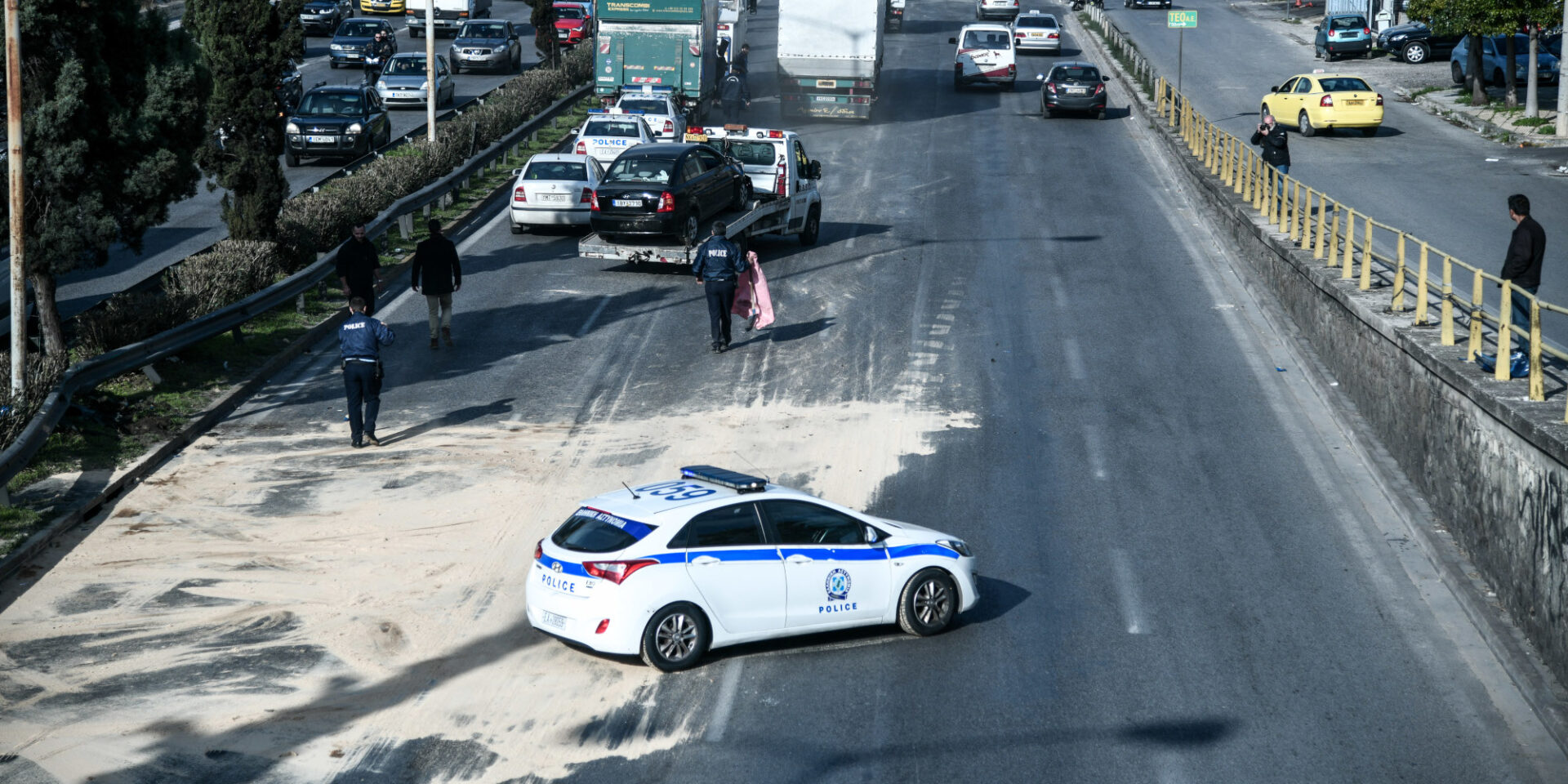 Καραμπόλα στον Κηφισό