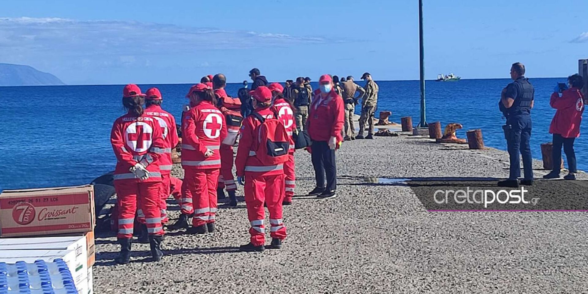 Οι μετανάστες που διασώθηκαν στην Κρήτη μεταφέρθηκαν στα Χανιά