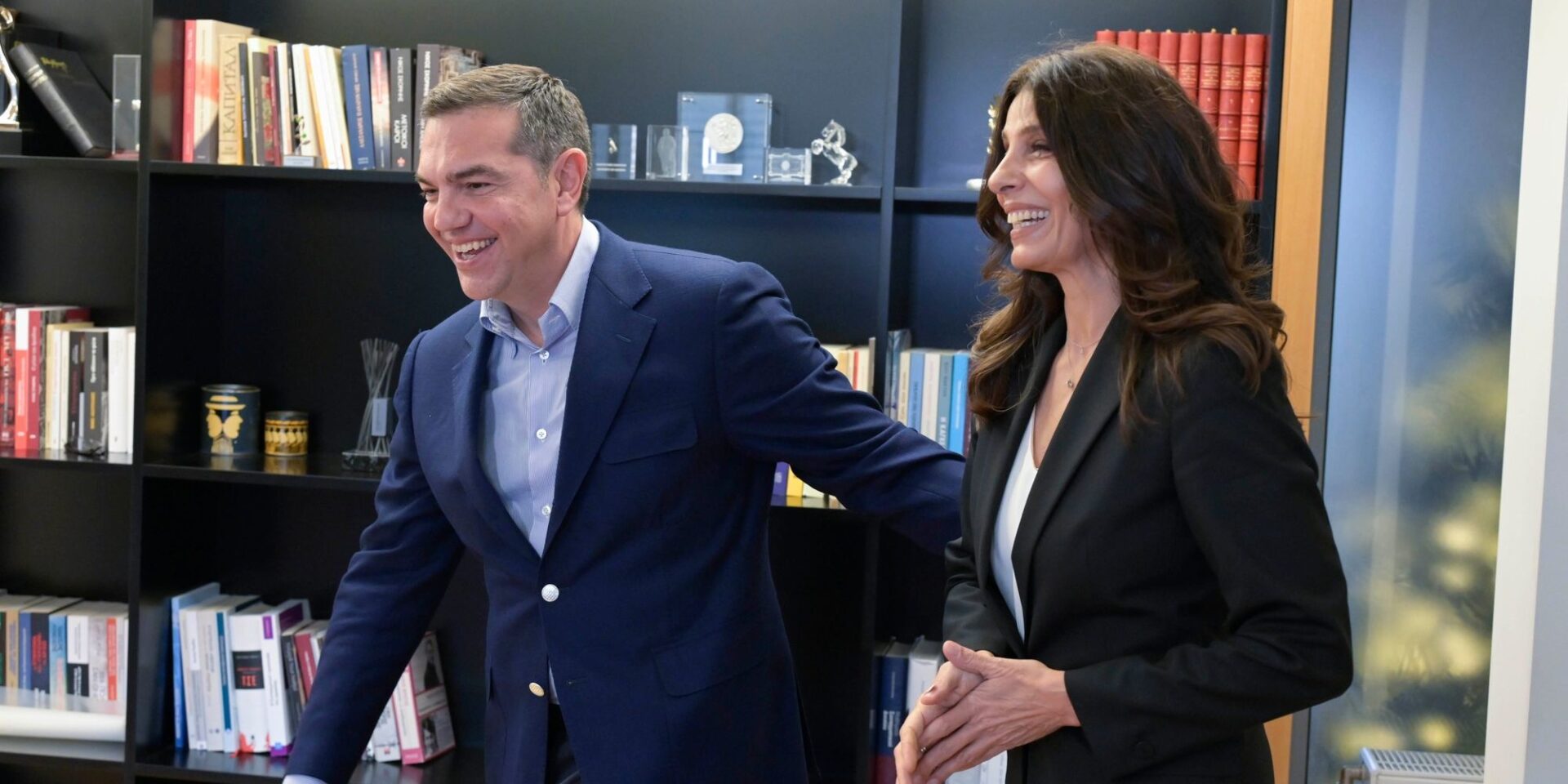 Αλέξης Τσίπρας και Πόπη Τσαπανίδου
