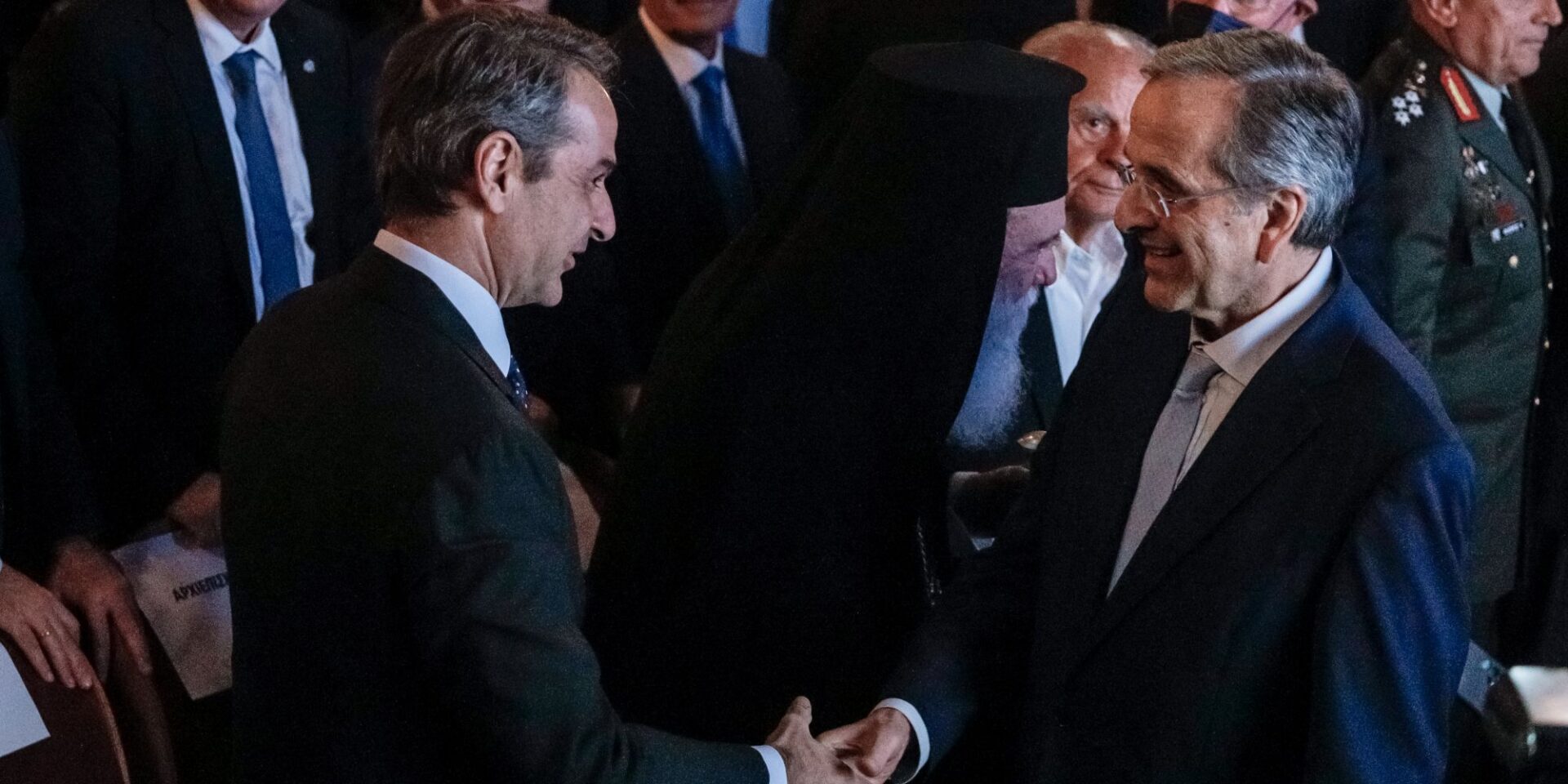 Κυριάκος Μητσοτάκης και Αντώνης Σαμαράς - ΝΔ