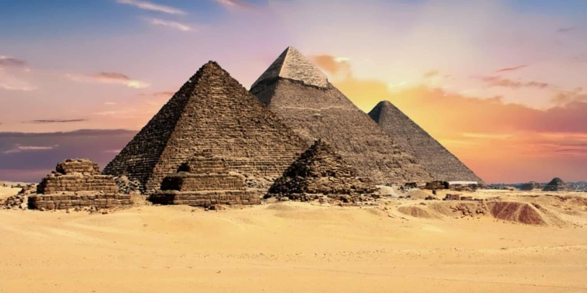 Οι πυραμίδες της Αιγύπτου