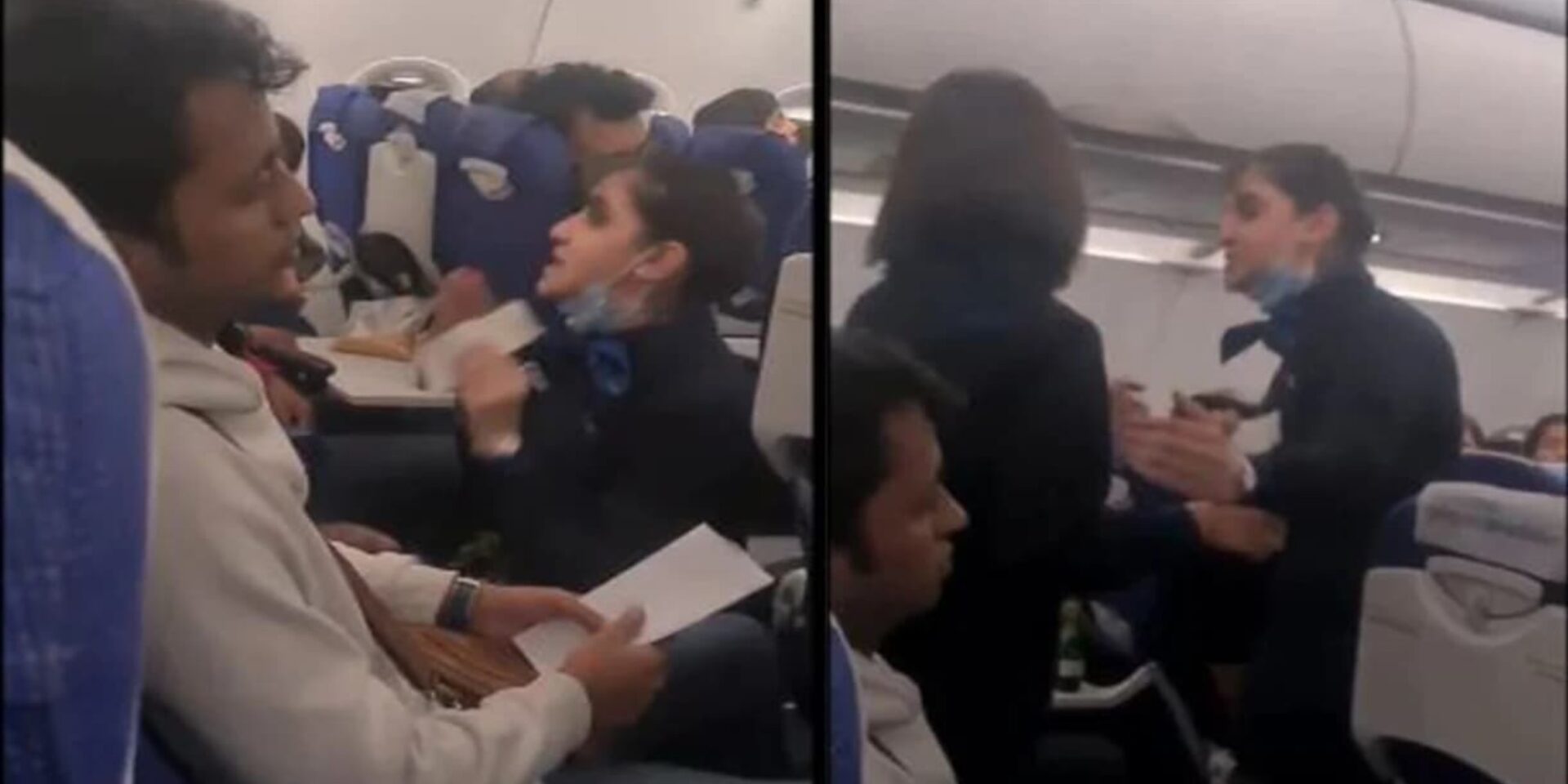 Εικόνα από την ένταση στην πτήση