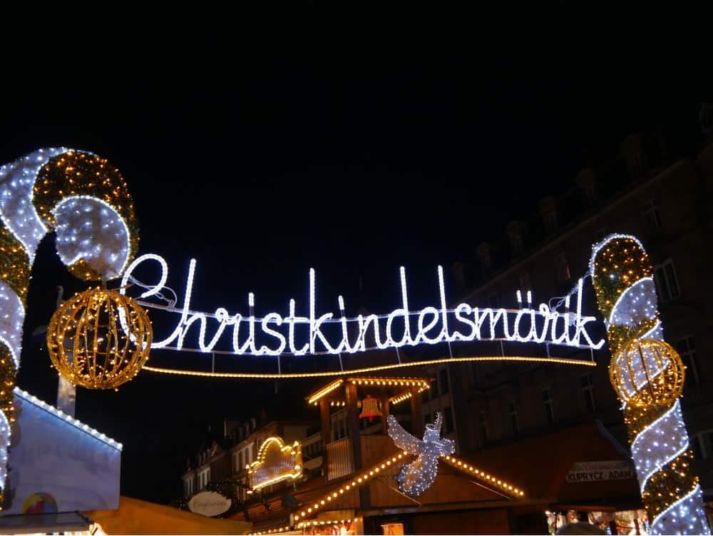 Η αγορά Christkindelsmärik στο Στρασβούργο