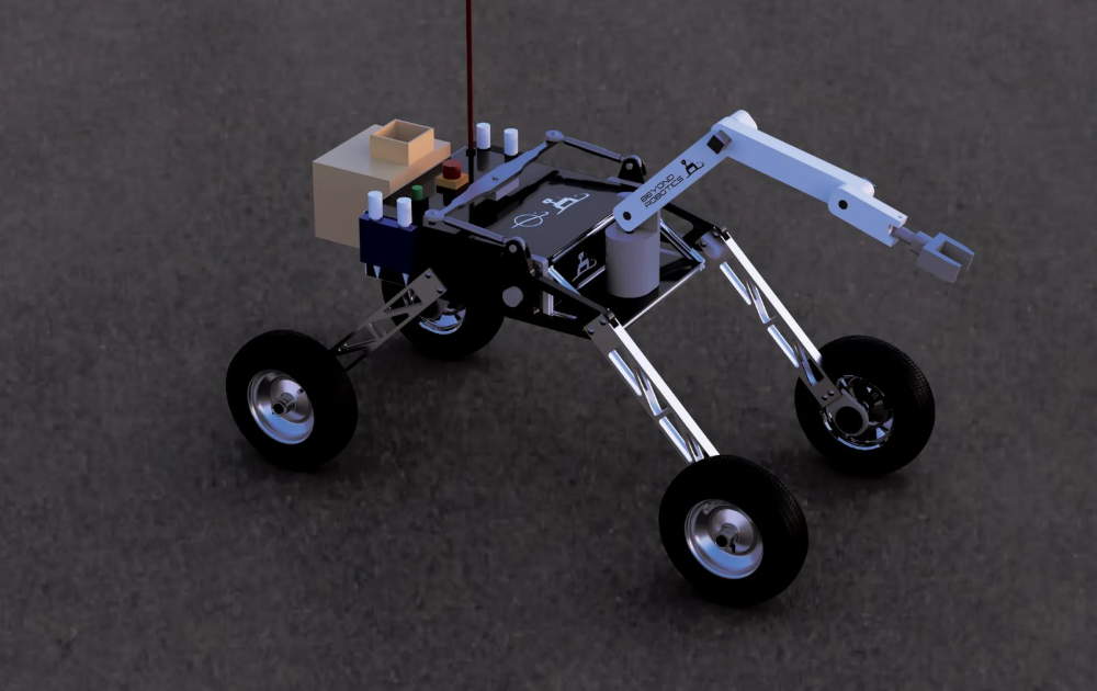 Μινιατούρα του ελληνικού rover, της Beyond Robotics