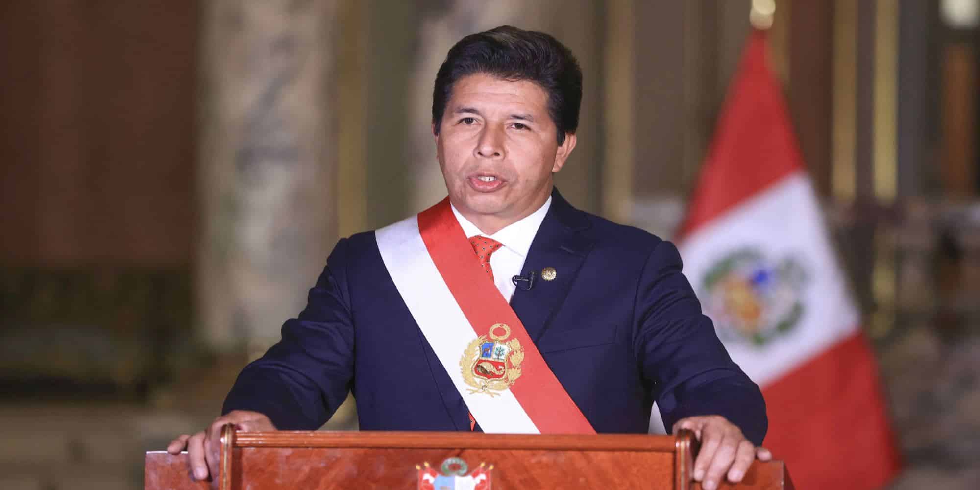 Ο πρόεδρος του Περού, Καστίγιο