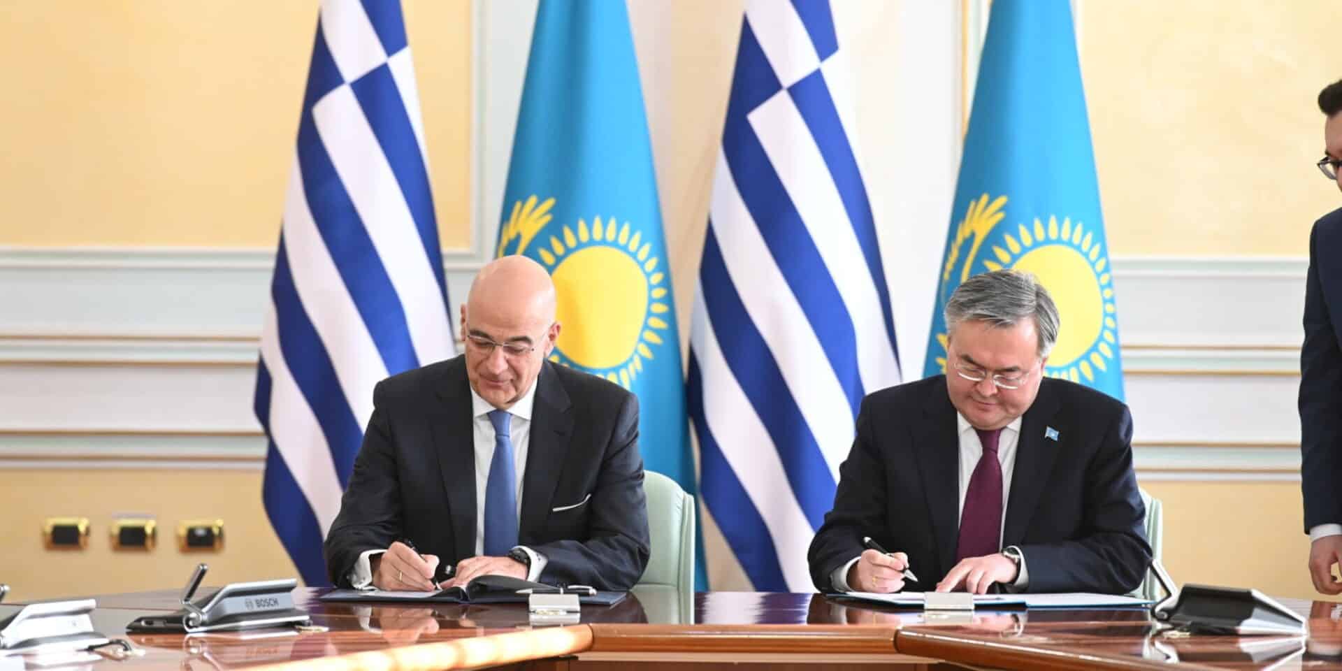 Νίκος Δένδιας και Μουχτάρ Τιλουμπερντί