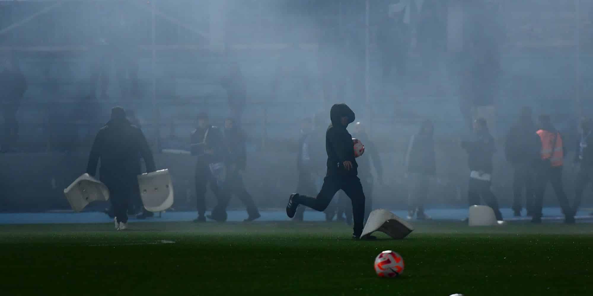 Επεισόδια στο ΠΑΣ Γιάννινα-Ολυμπιακός