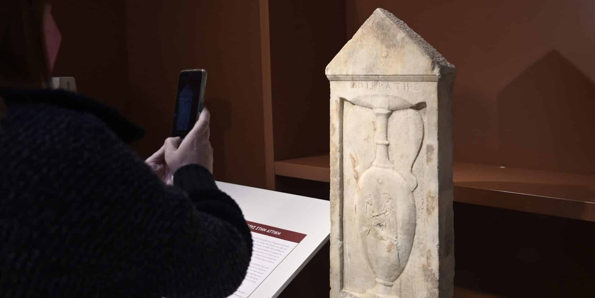 Η επιτύμβια στήλη που επέστρεψε στην Ελλάδα