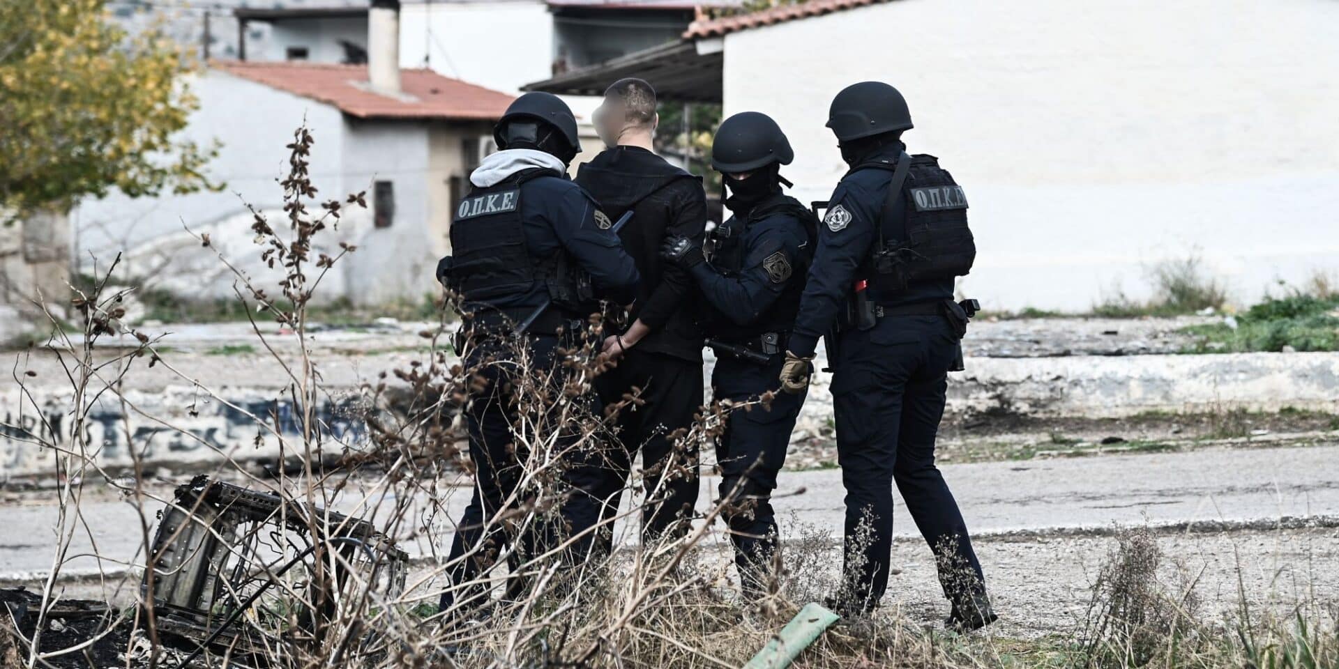 Επιχείρηση της ΕΛ.ΑΣ. σε οικισμό των Ρομά