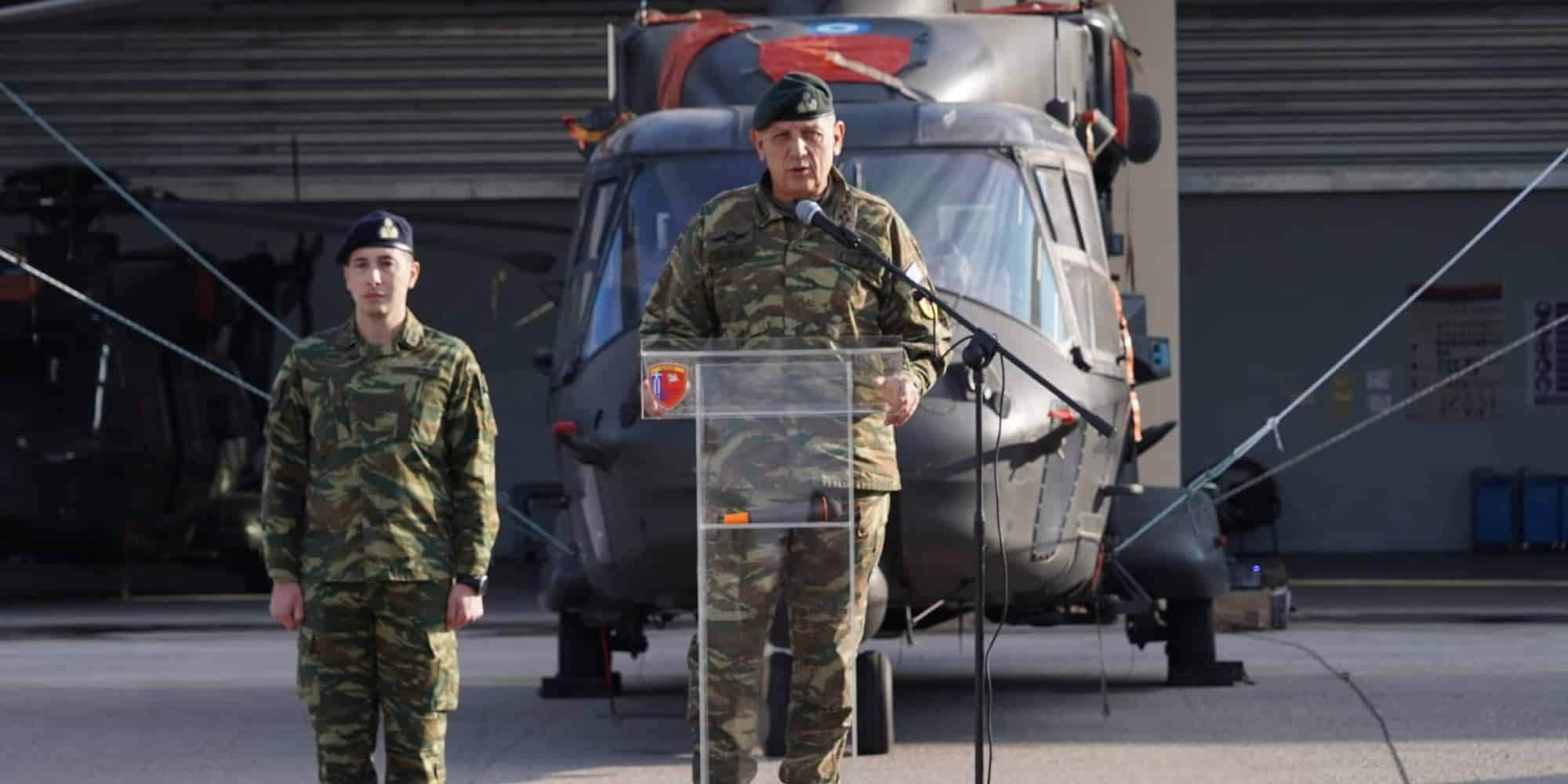 Ο Αρχηγός ΓΕΕΘΑ Κωνσταντίνος Φλώρος σε επίσκεψη σε μονάδα των Ενόπλων Δυνάμεων