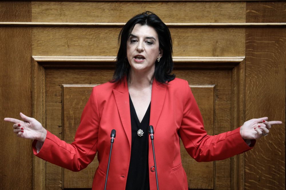 Η πρώην βουλευτής του ΣΥΡΙΖΑ, Φωτεινή Βάκη