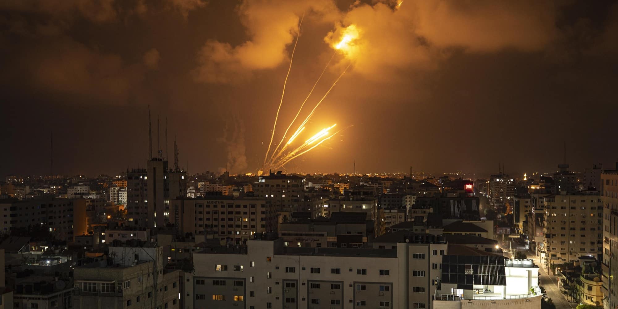 Επίθεση με ρουκέτες στη Γάζα