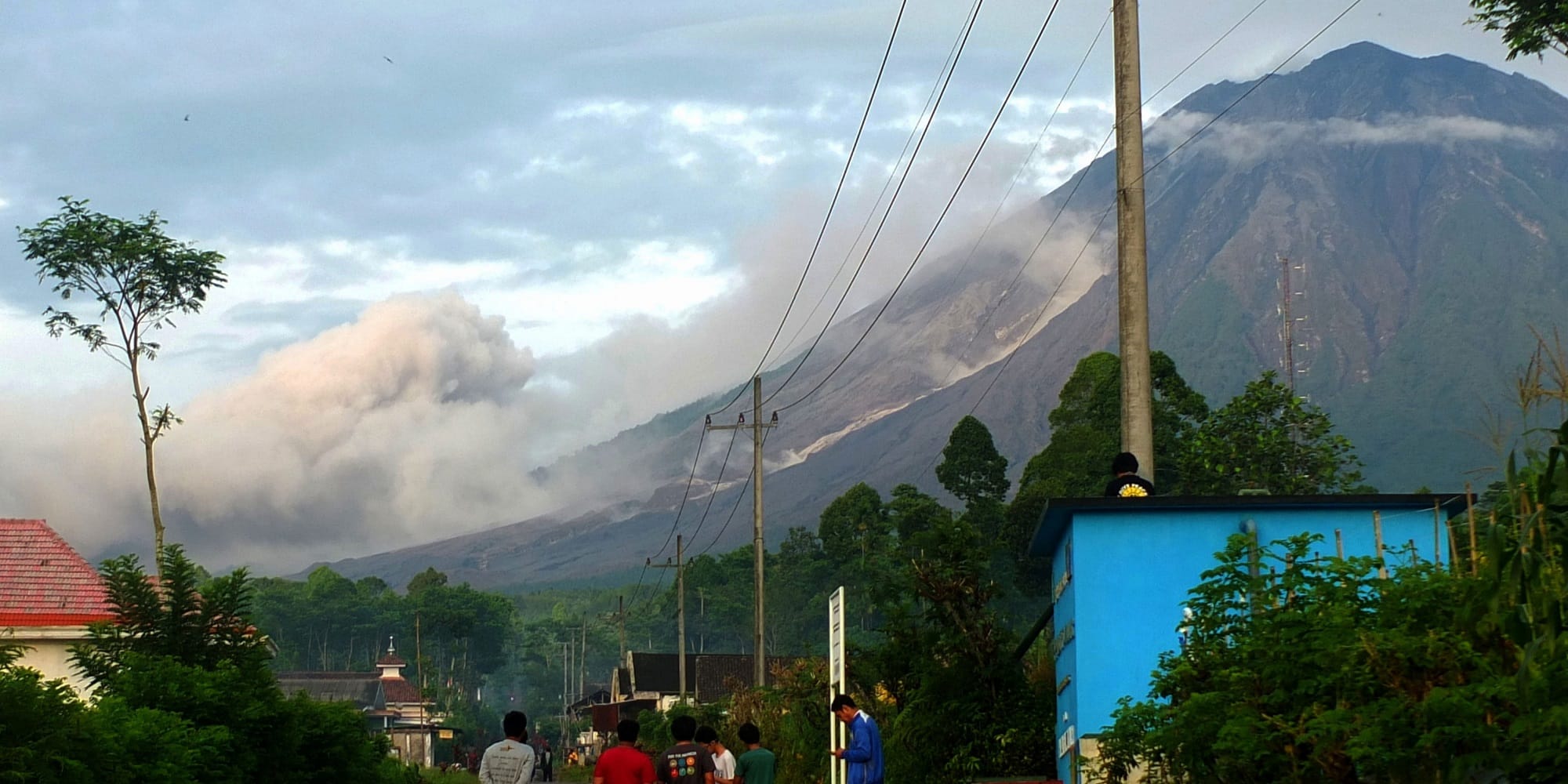 Το ηφαίστειο Σεμερού στην Ινδονησία